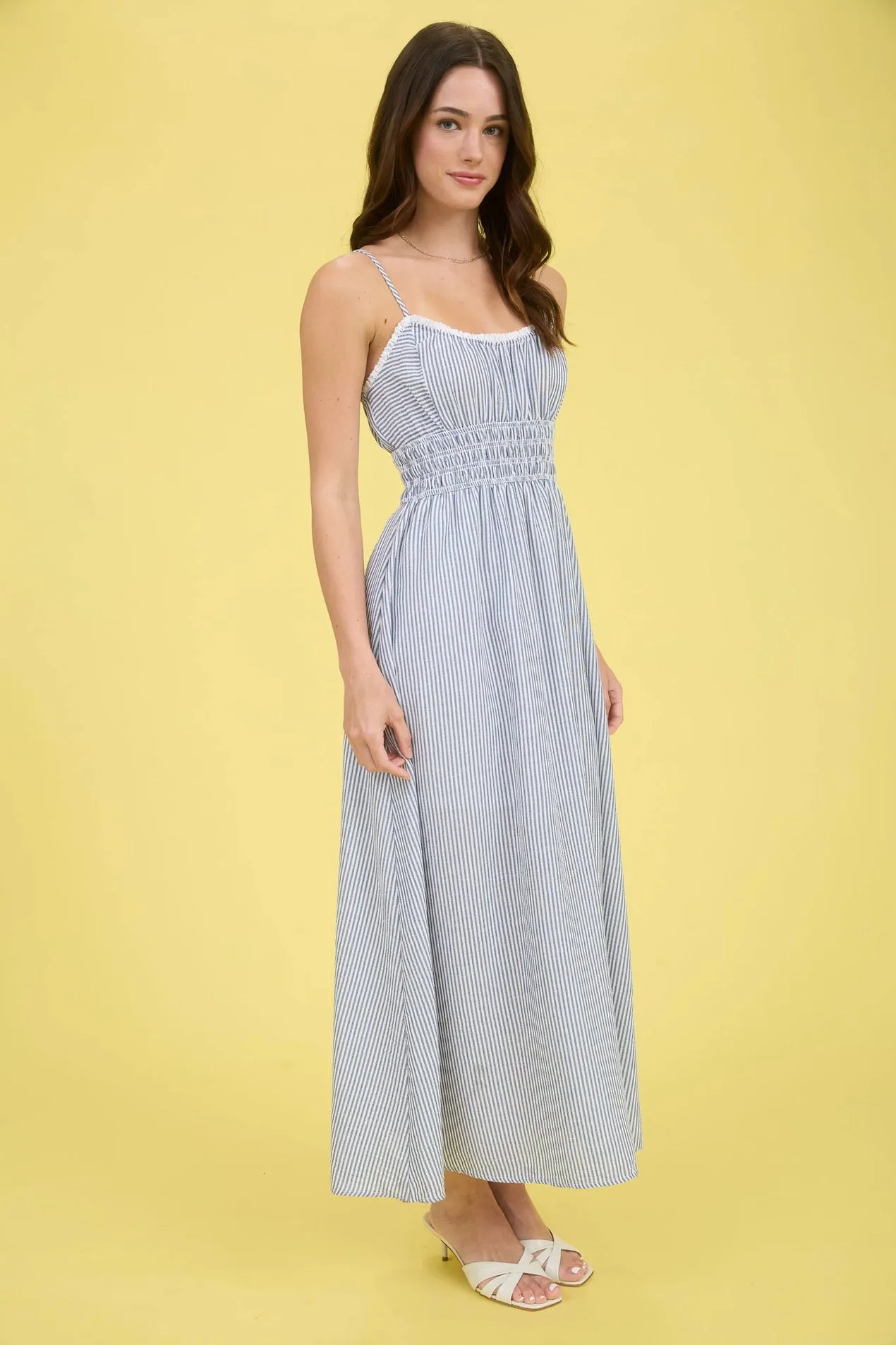 Midnight Tide Dress sold by Brightside Boutique product image thumbnail 3