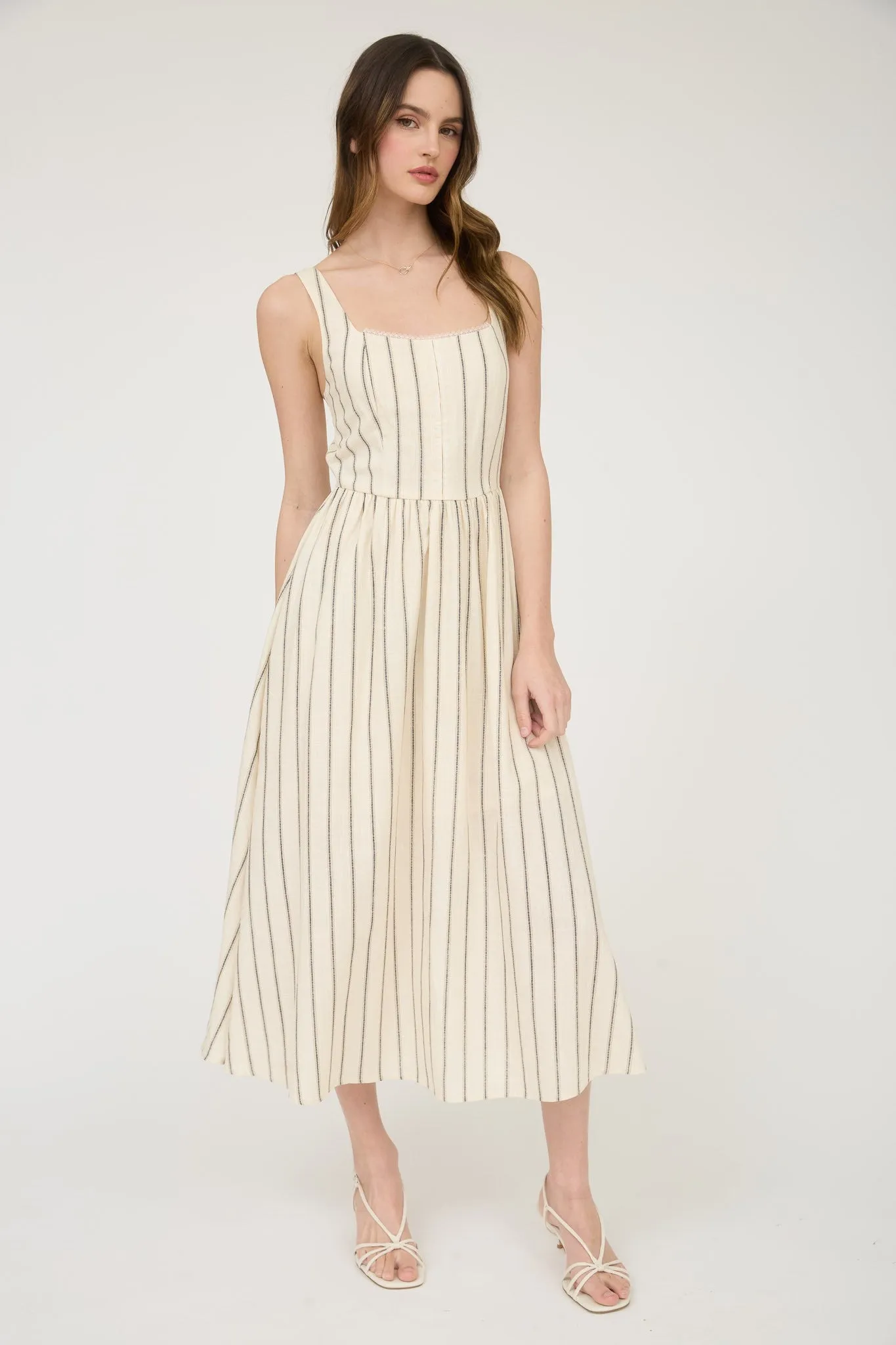 Hooked on You Midi Dress sold by Brightside Boutique product image thumbnail 2