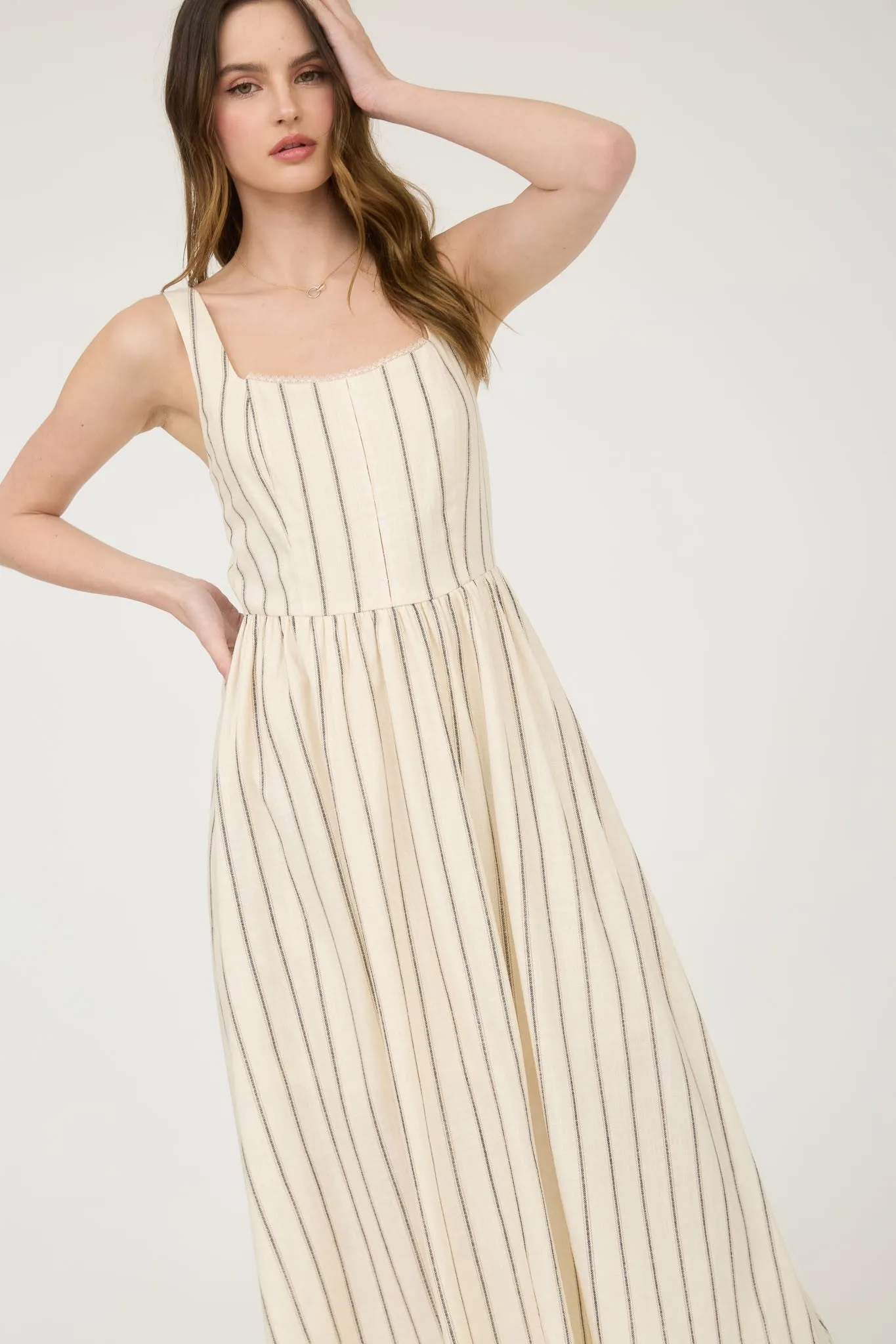 Hooked on You Midi Dress sold by Brightside Boutique product image thumbnail 5