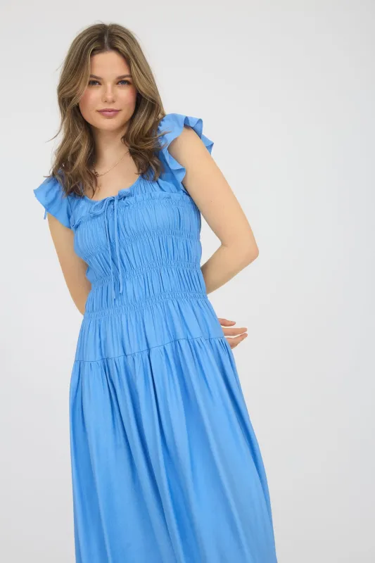 Seraphina Bodice Dress Midi Dress sold by Brightside Boutique