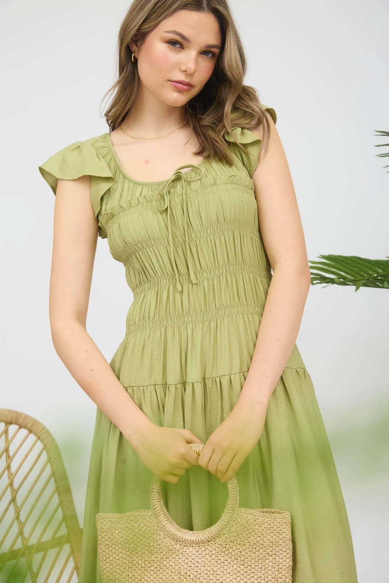 Seraphina Bodice Dress Midi Dress sold by Brightside Boutique product image thumbnail 2