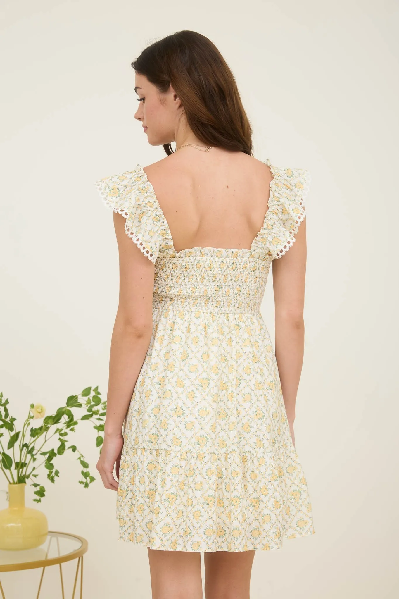 Marigold Mini Dress sold by Brightside Boutique product image thumbnail 5