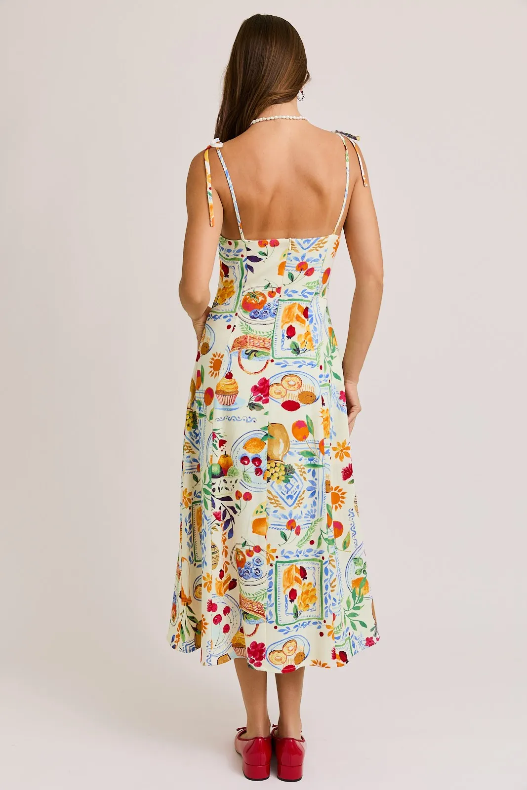 Catch the Breeze Midi Dress sold by Brightside Boutique product image thumbnail 4