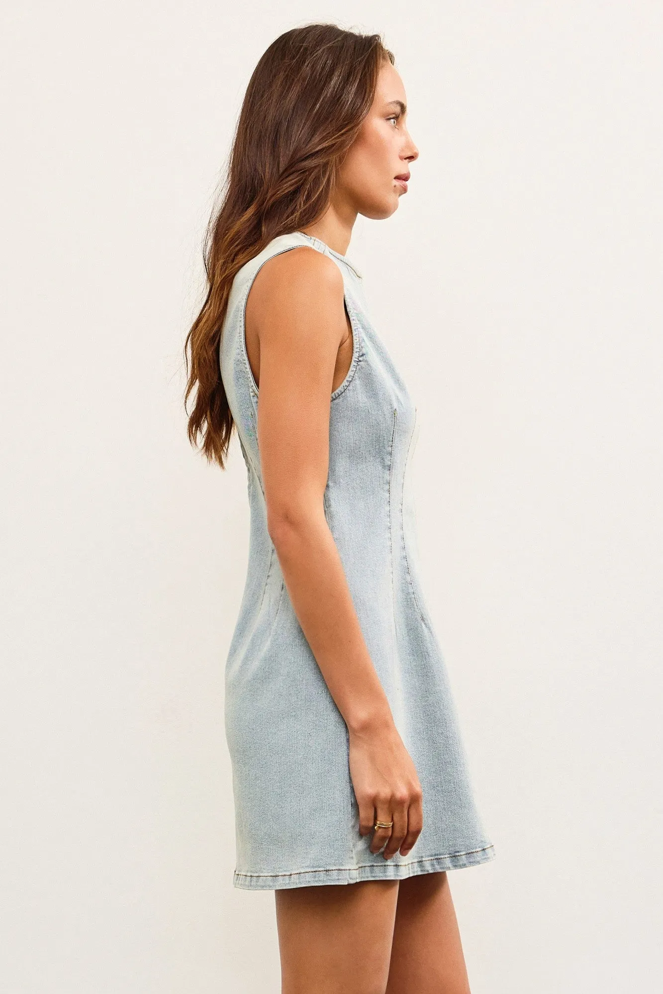 The Curve Seam Dress sold by Brightside Boutique product image thumbnail 4