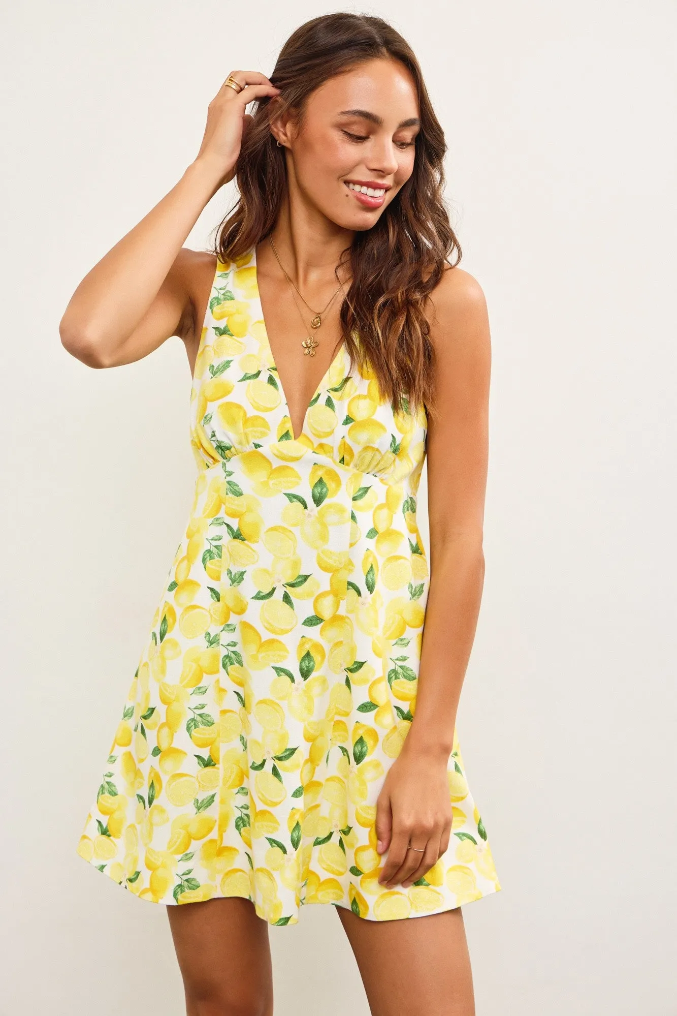 Sunset Spin Mini Dress sold by Brightside Boutique product image thumbnail 2