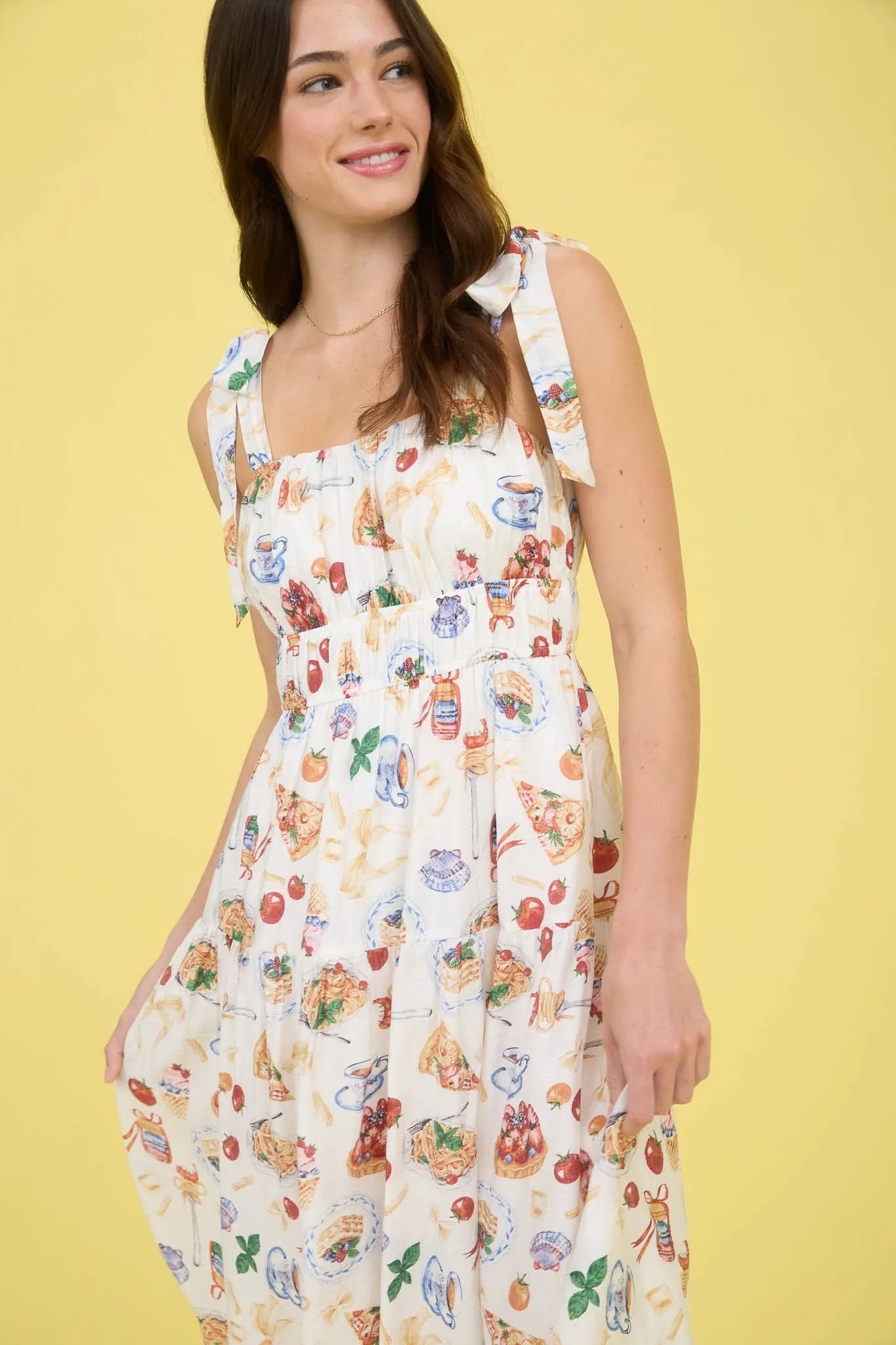 Tea Time Midi Dress sold by Brightside Boutique product image thumbnail 3