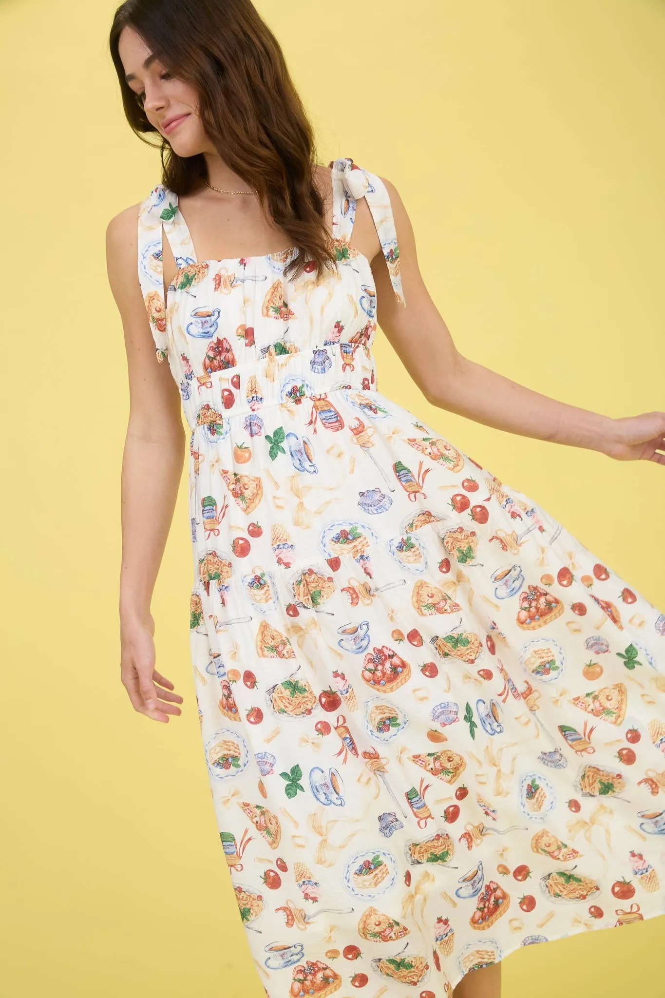 Tea Time Midi Dress sold by Brightside Boutique product image thumbnail 5