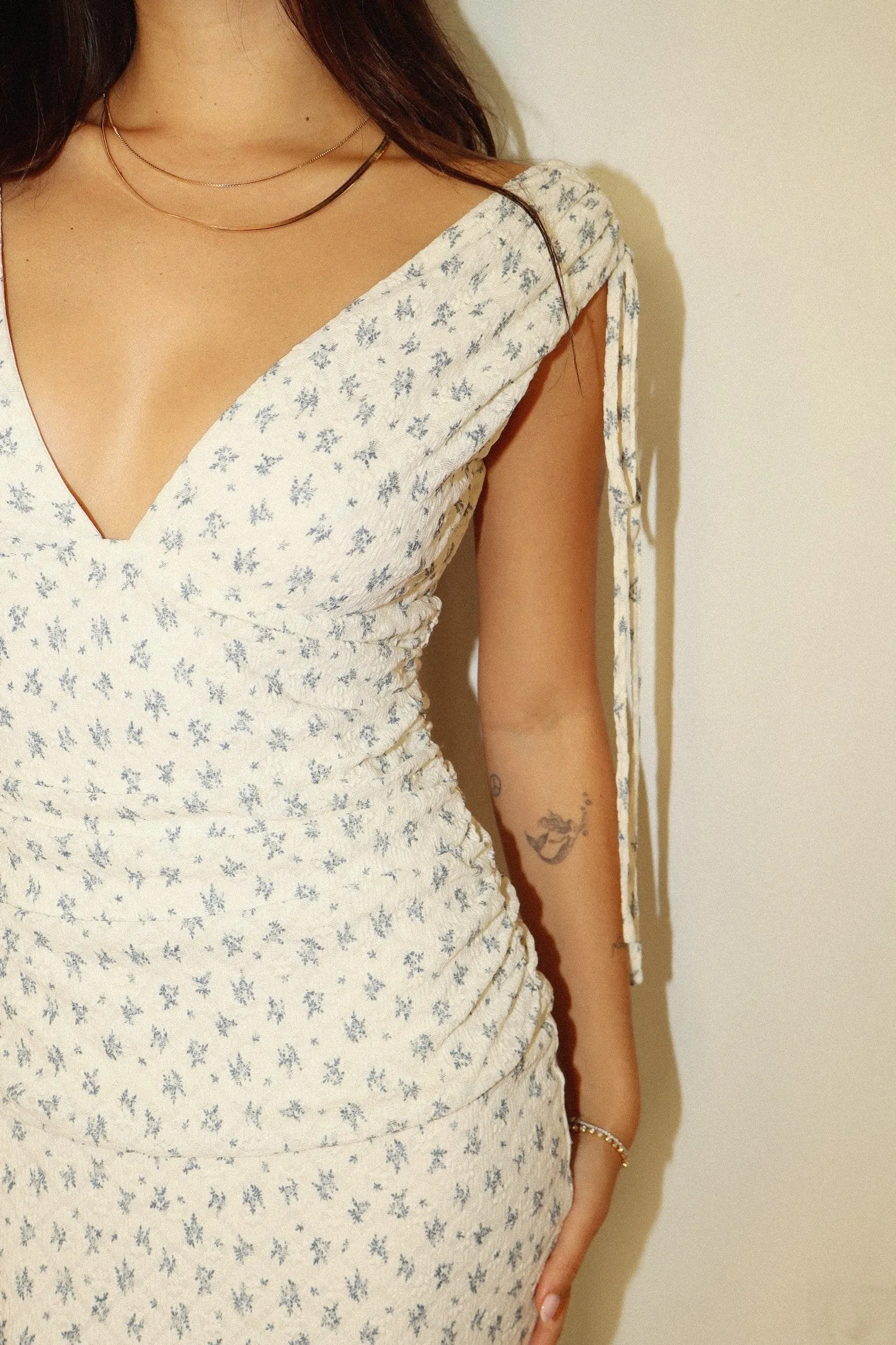 Tied in Petals Maxi Dress sold by Brightside Boutique product image thumbnail 4