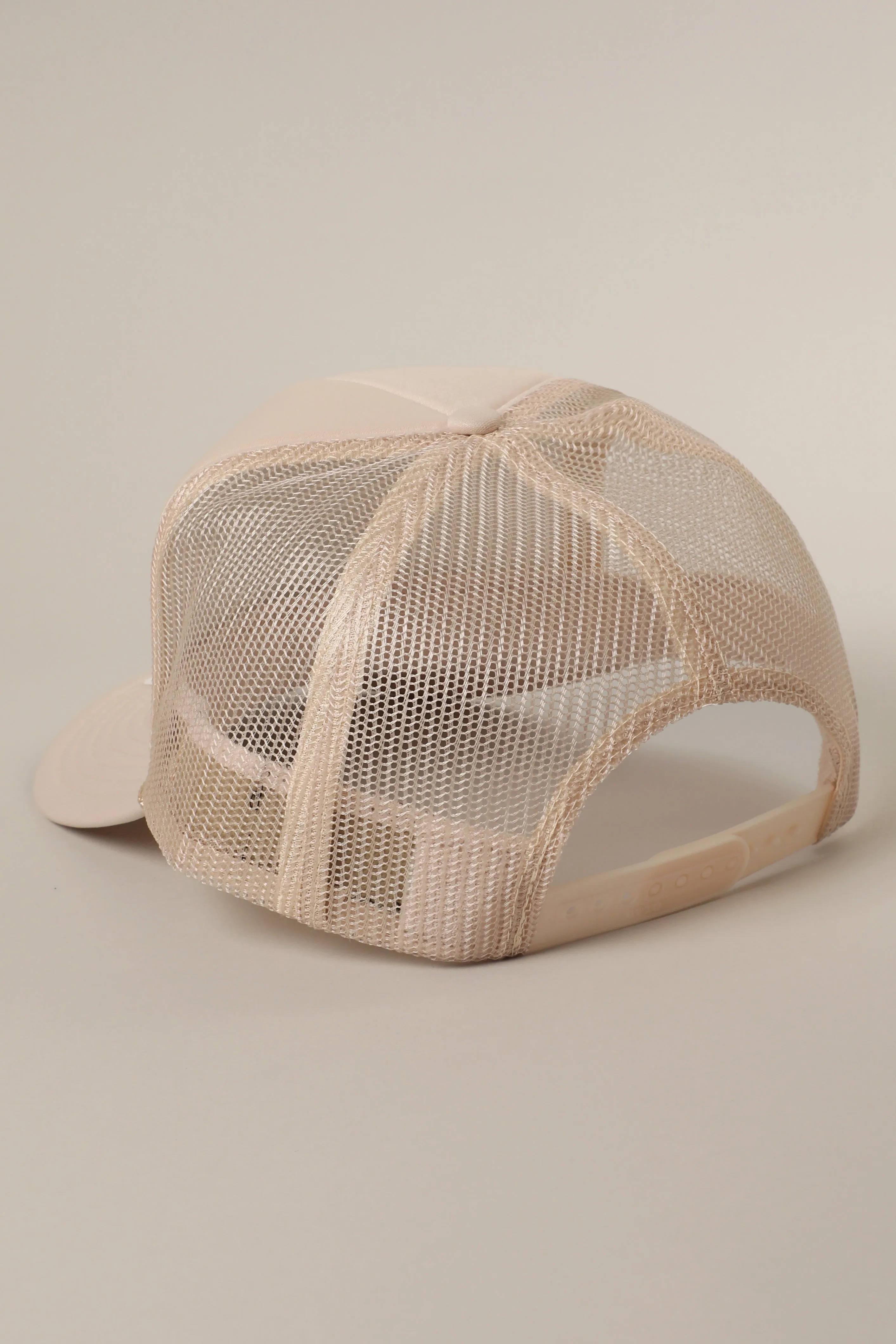 Put It On The Hubby's Tab Trucker Hat sold by Brightside Boutique product image thumbnail 4