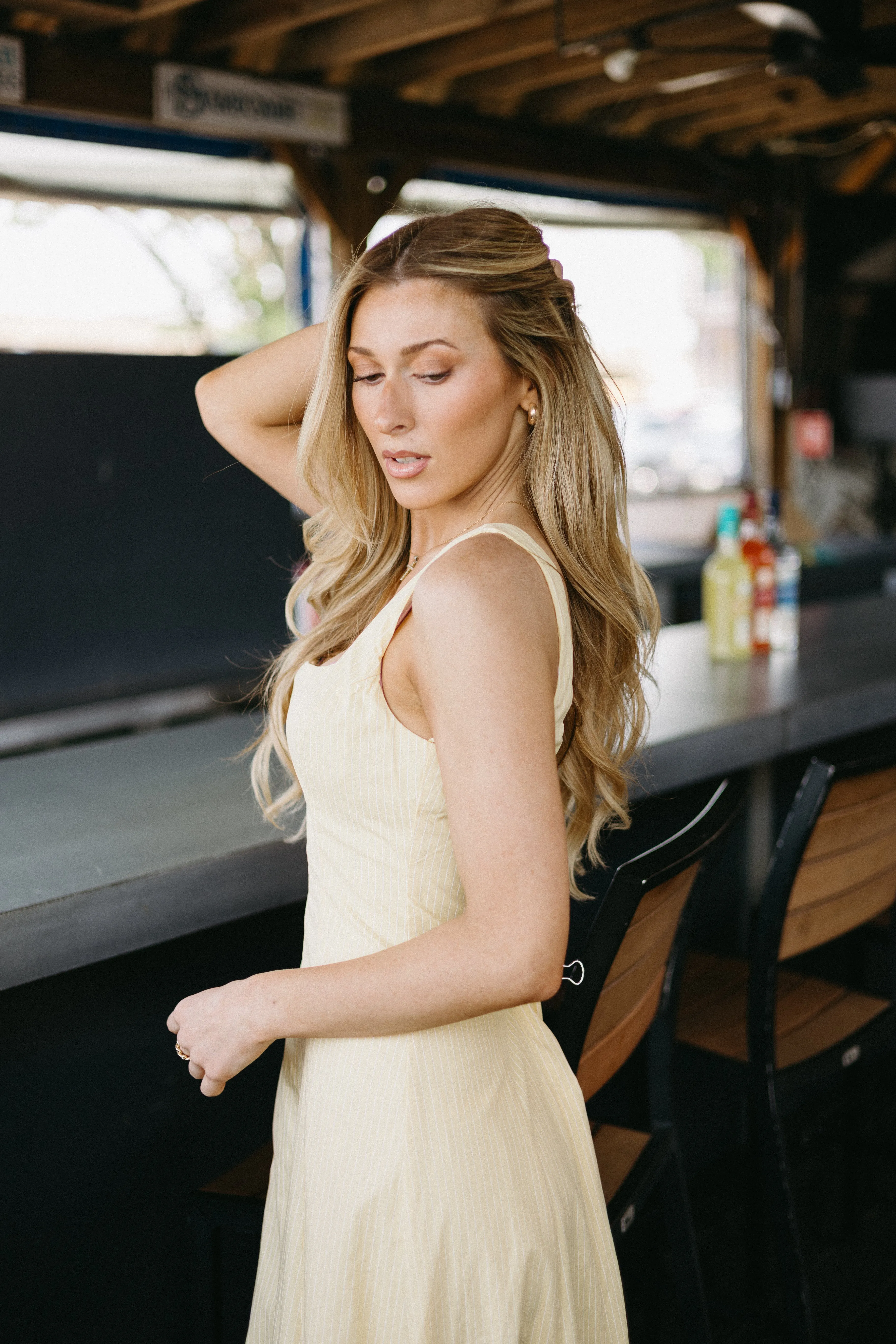 Good God, Lemon Maxi Dress sold by Brightside Boutique product image thumbnail 2