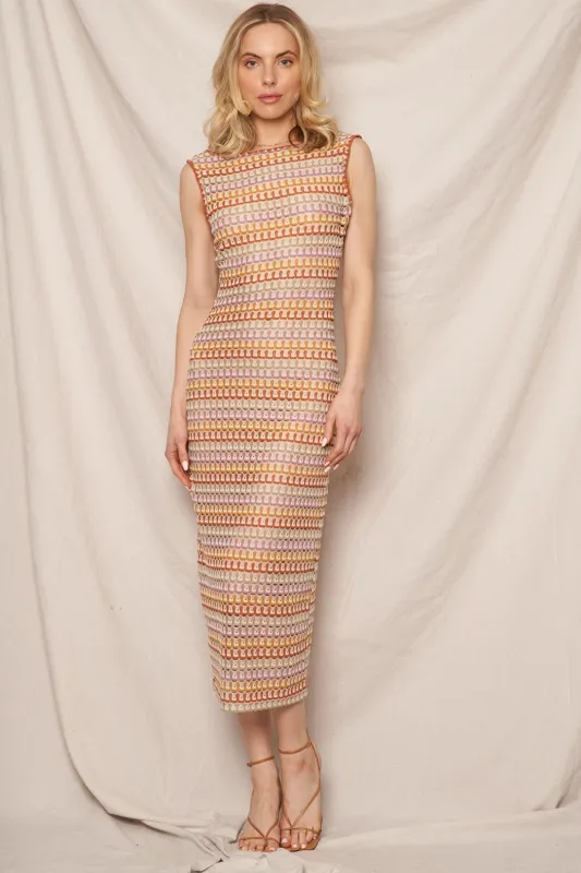 Boho Bloom Crochet Dress sold by Brightside Boutique