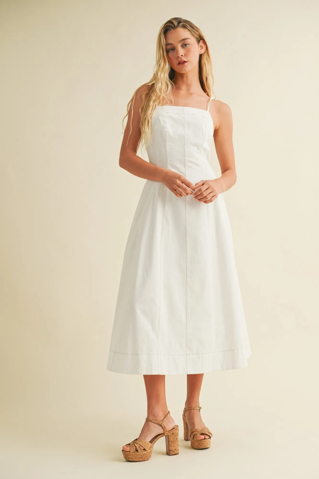 The Harlow Midi Dress sold by Brightside Boutique product image thumbnail 3