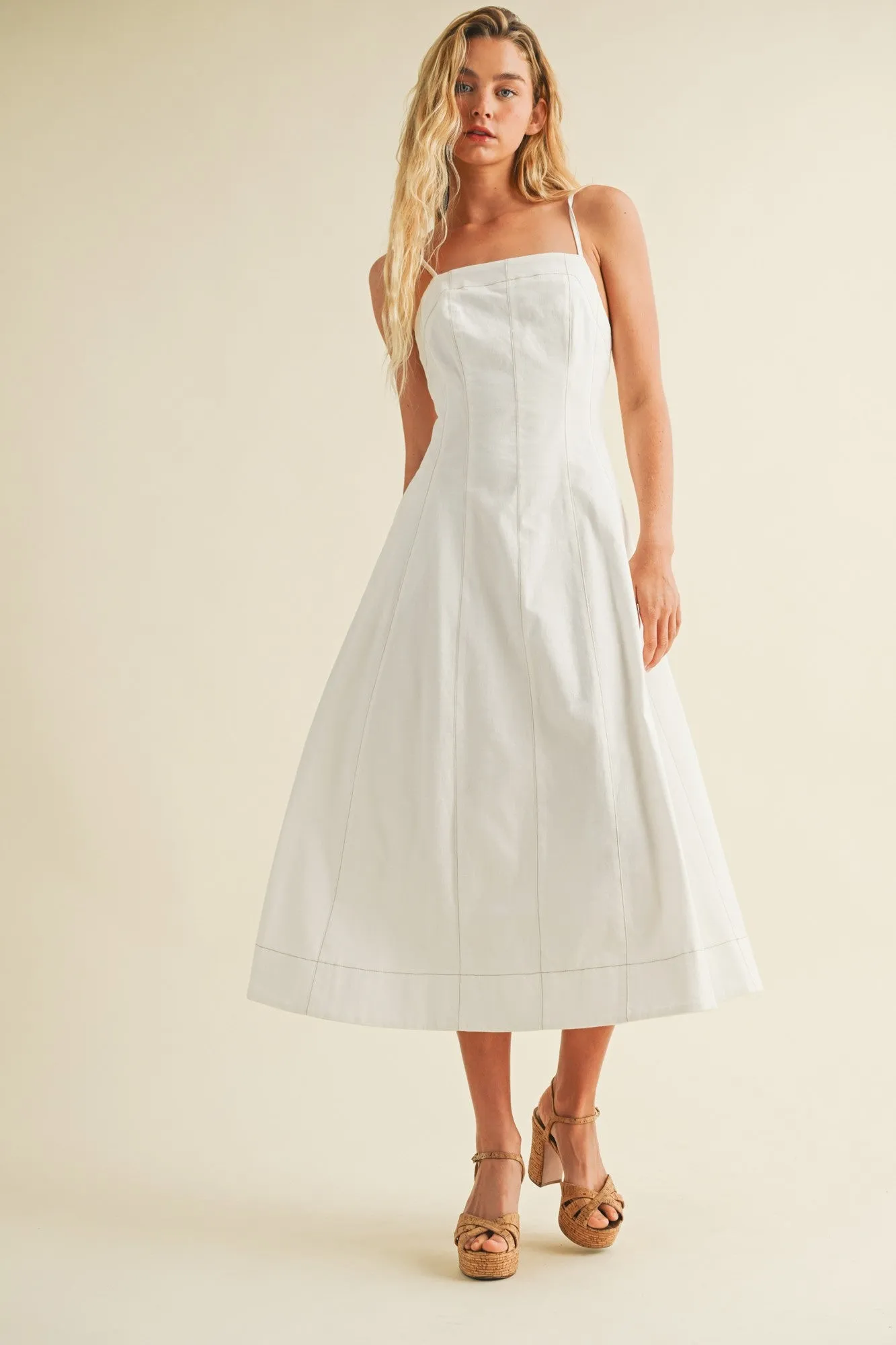 The Harlow Midi Dress sold by Brightside Boutique product image thumbnail 2