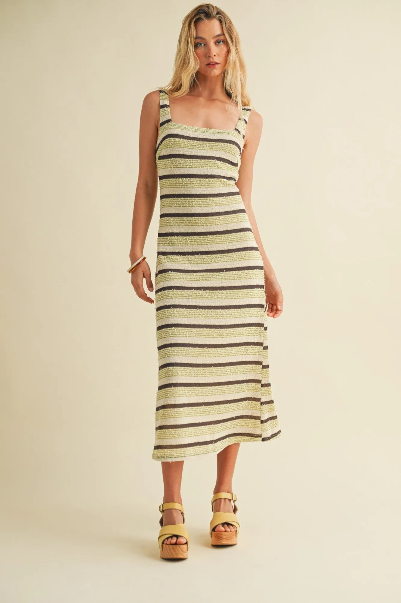 Retro Riviera Midi Dress sold by Brightside Boutique product image thumbnail 3