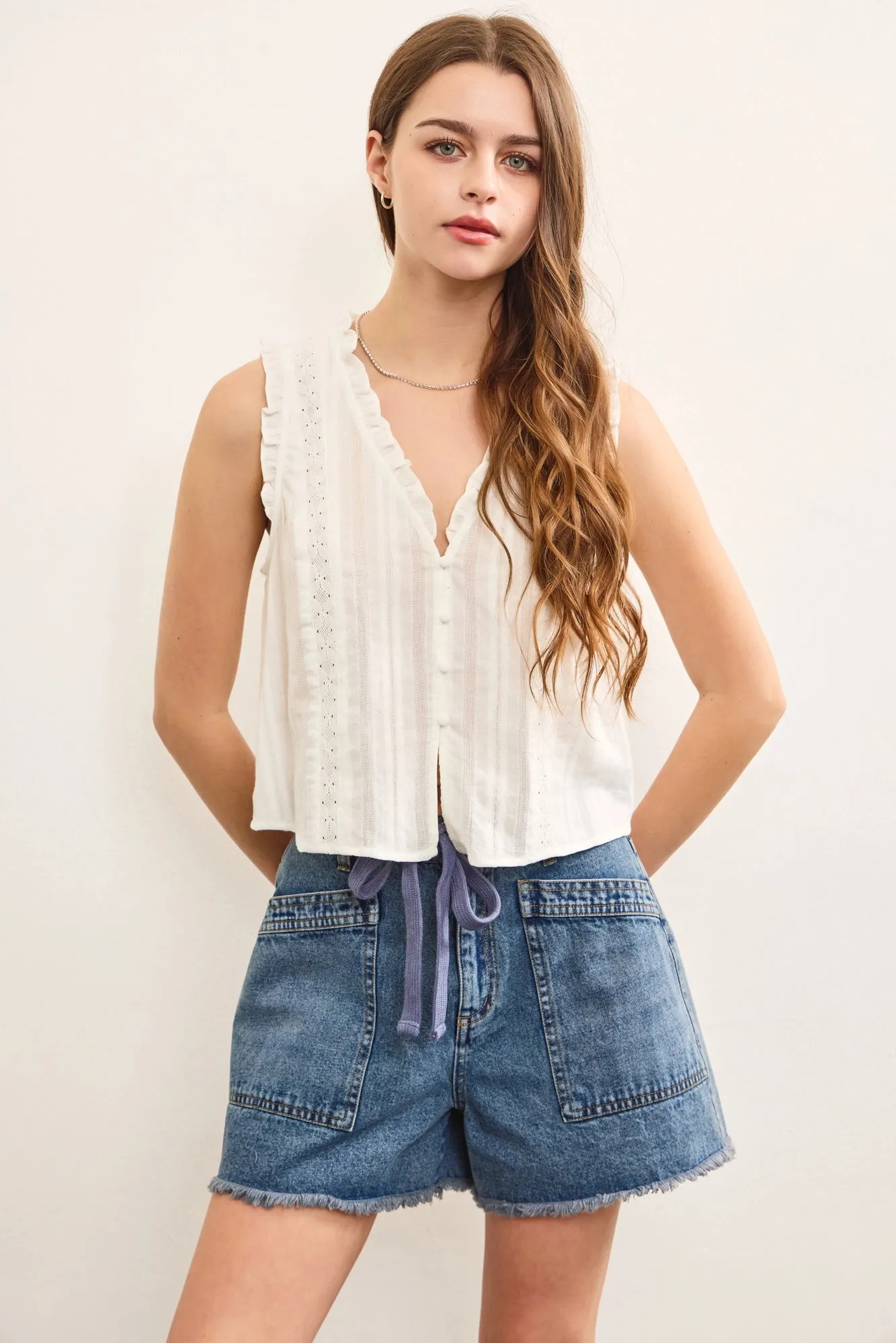 Tidebreak Tank Top sold by Brightside Boutique product image thumbnail 2