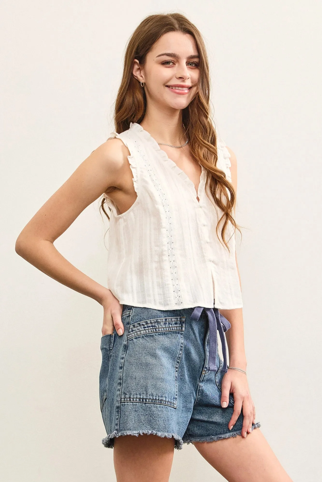Tidebreak Tank Top sold by Brightside Boutique product image thumbnail 5