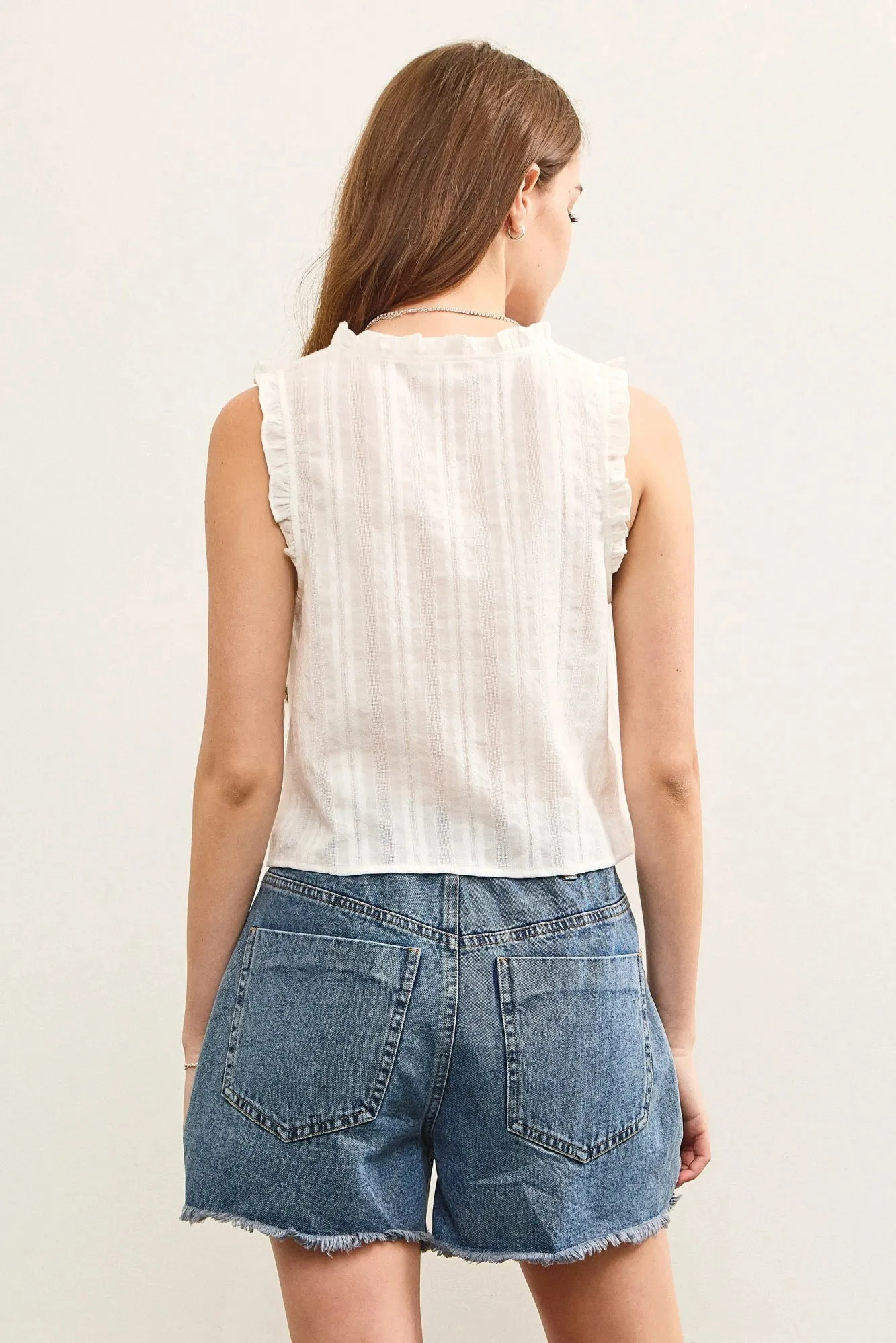 Tidebreak Tank Top sold by Brightside Boutique product image thumbnail 4