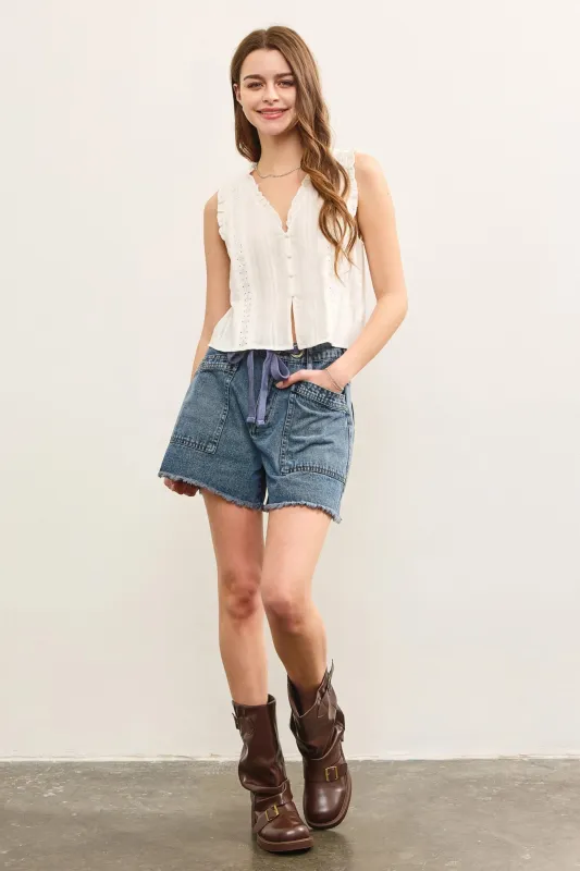 Tidebreak Tank Top made by Mustard Seed