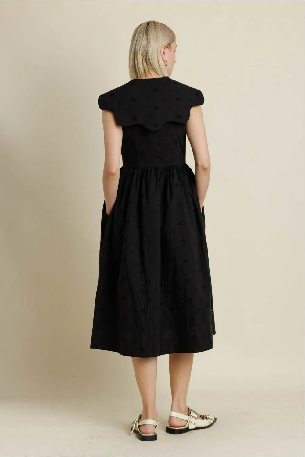 Collar & Charm Midi Dress sold by Brightside Boutique product image thumbnail 3