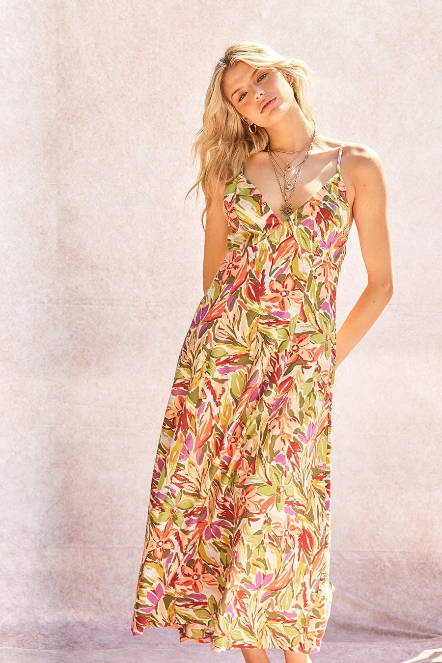 Sundara Open Back Maxi Dress sold by Brightside Boutique product image thumbnail 4