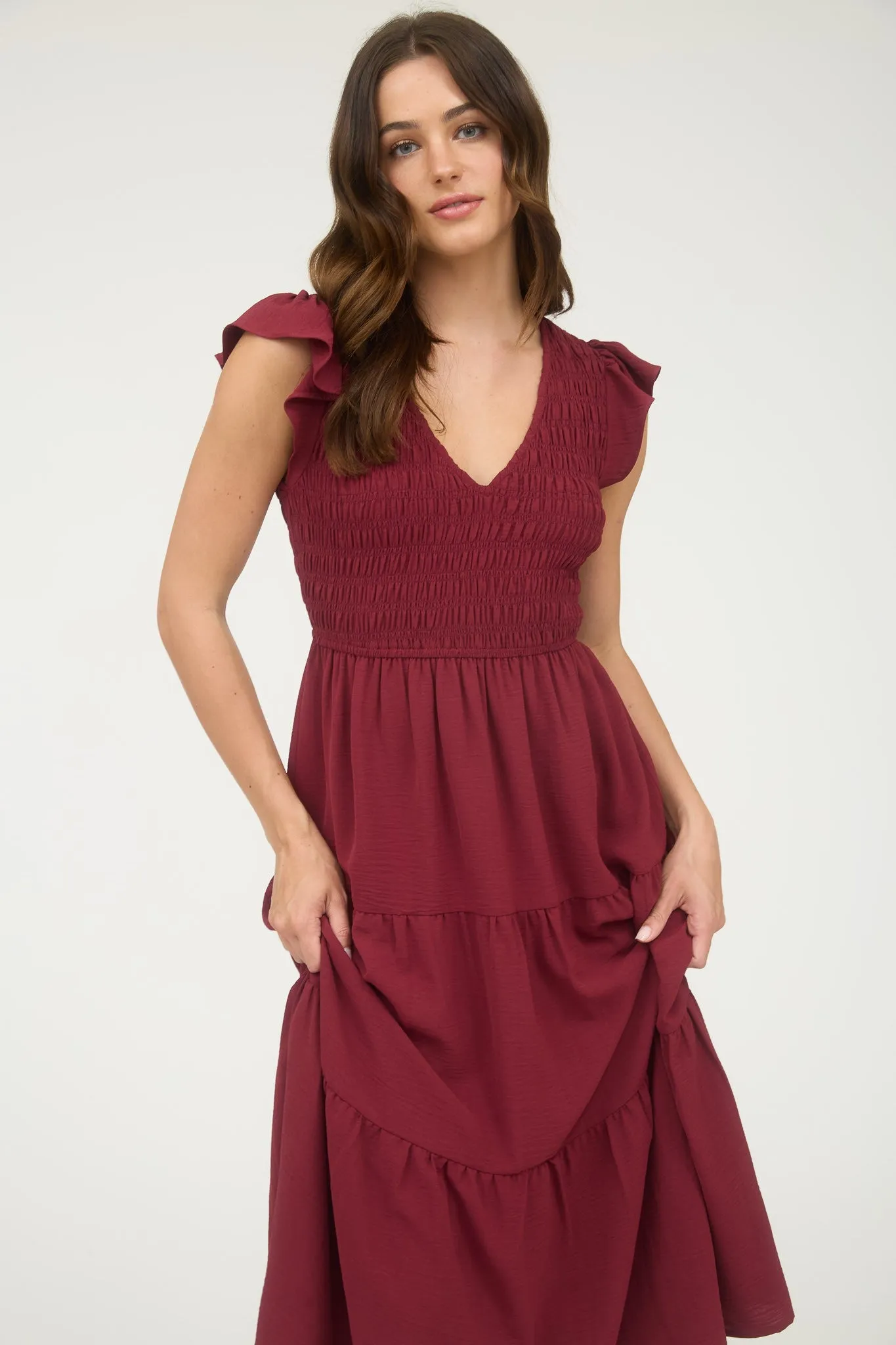 Fun, Flutter, Freedom Maxi Dress sold by Brightside Boutique product image thumbnail 5