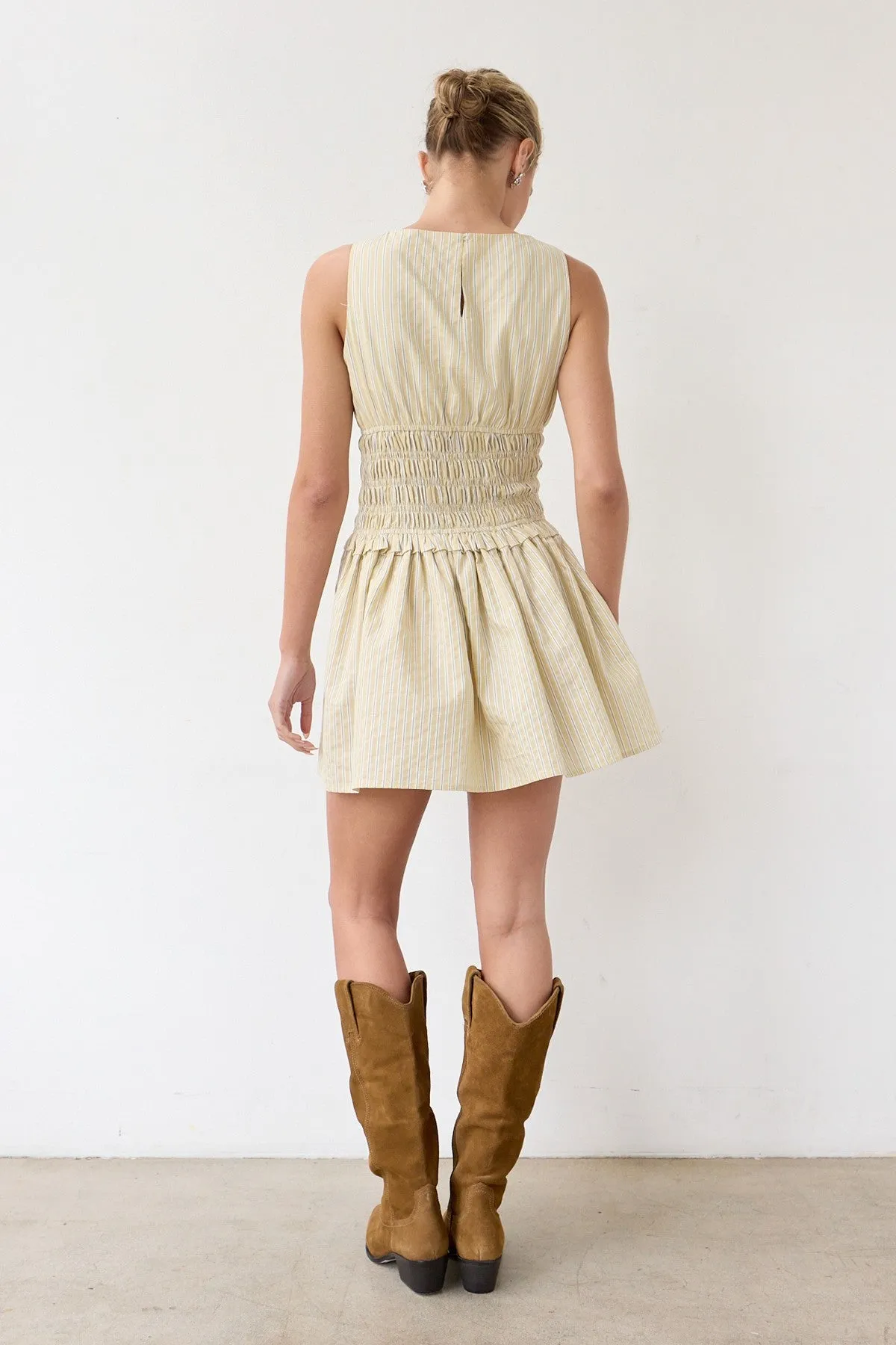 Divine Lines Mini Dress sold by Brightside Boutique product image thumbnail 5