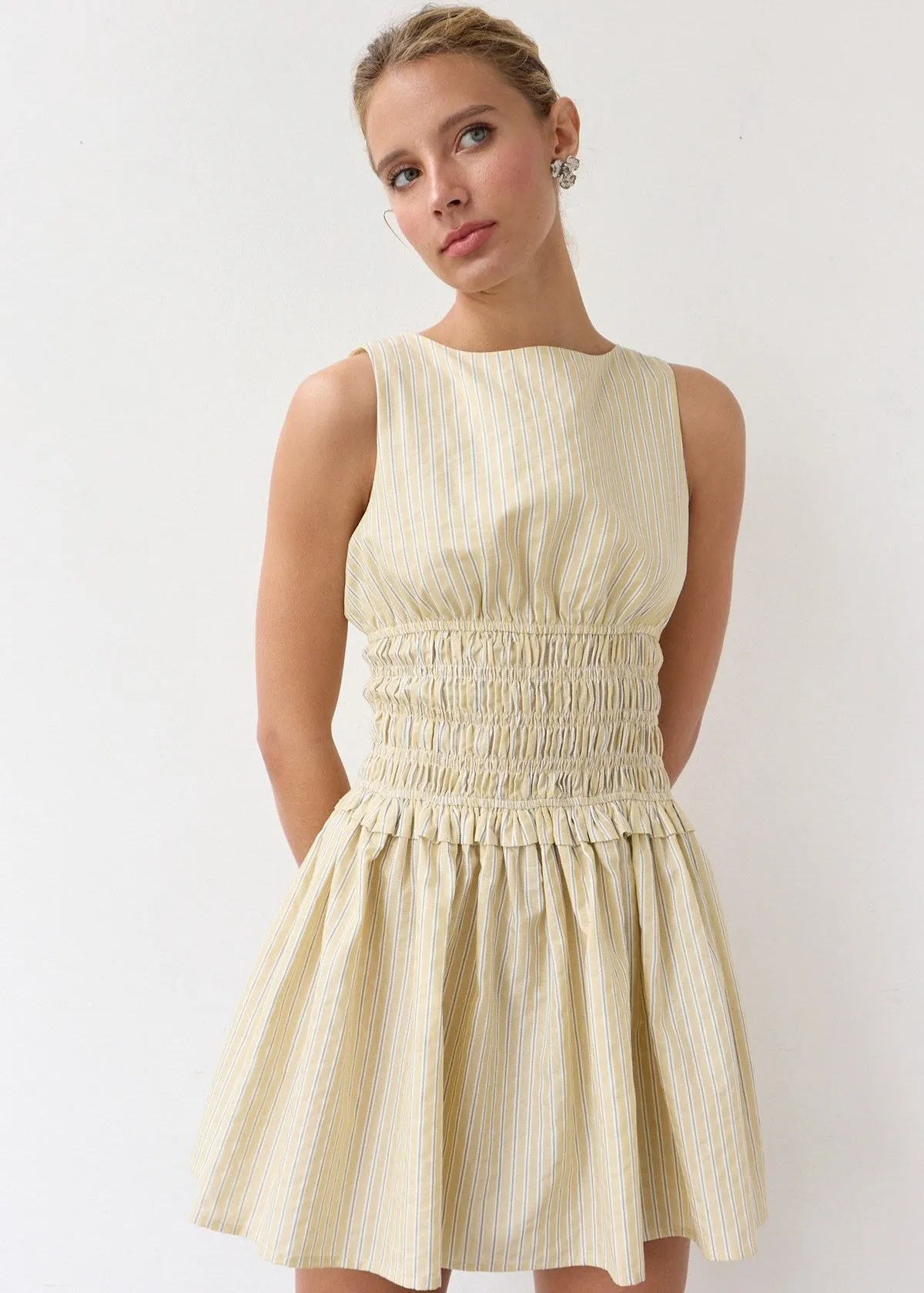 Divine Lines Mini Dress sold by Brightside Boutique product image thumbnail 3