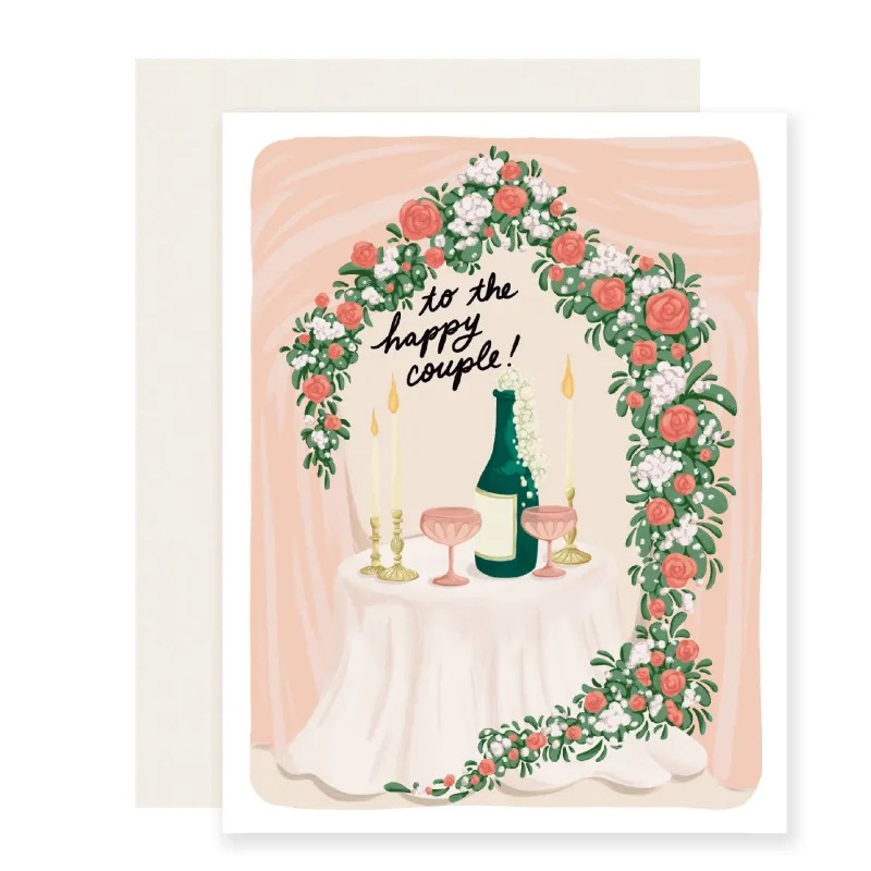 To The Happy Couple Wedding Card sold by Brightside Boutique