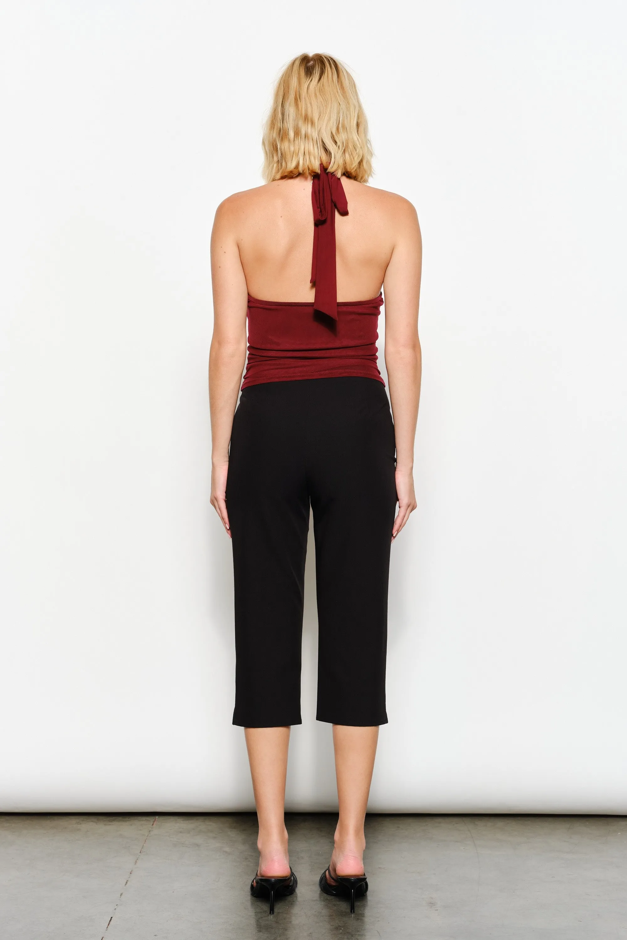 Juliana Ruffle Halter Top sold by Brightside Boutique product image thumbnail 5