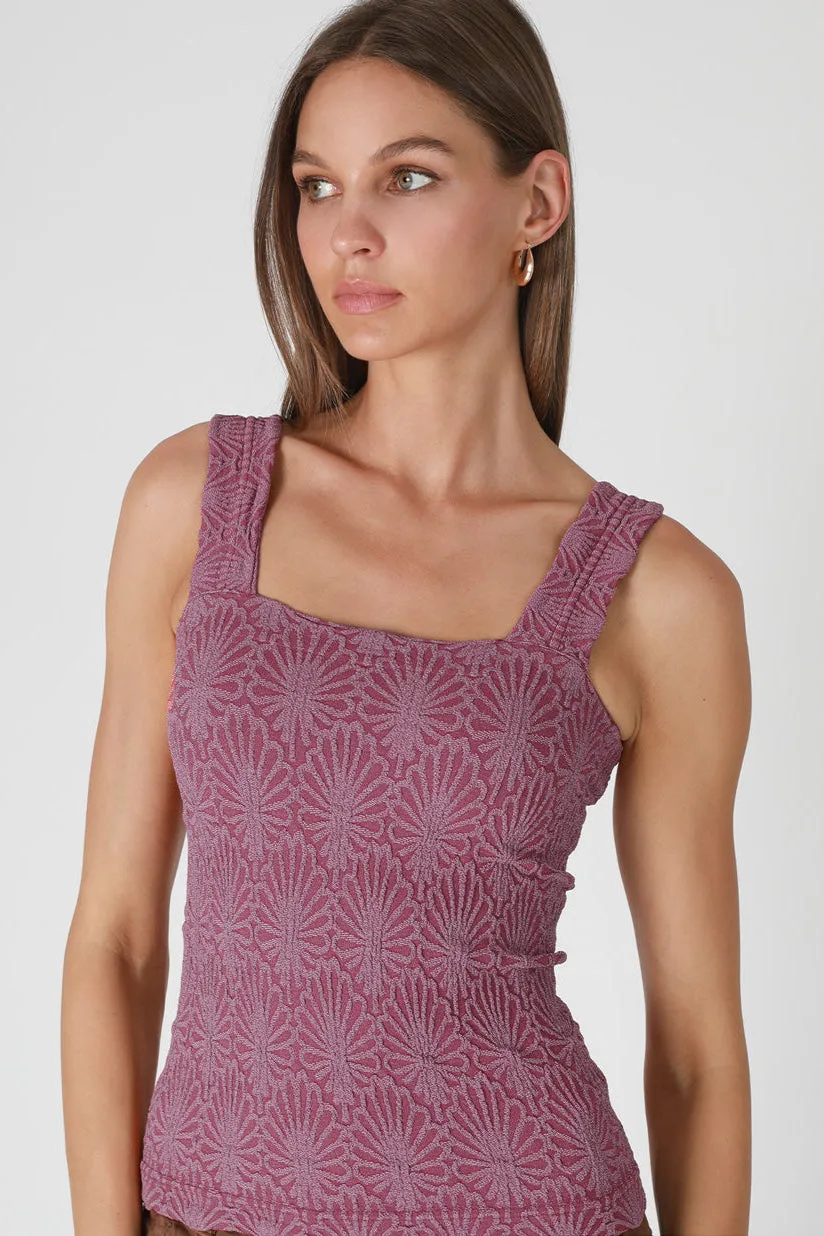 Lace Whisper Square Top sold by Brightside Boutique product image thumbnail 5