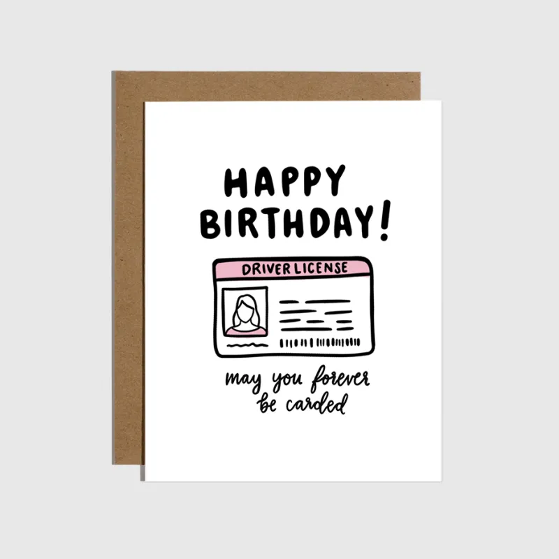 Forever Carded Birthday Card sold by Brightside Boutique