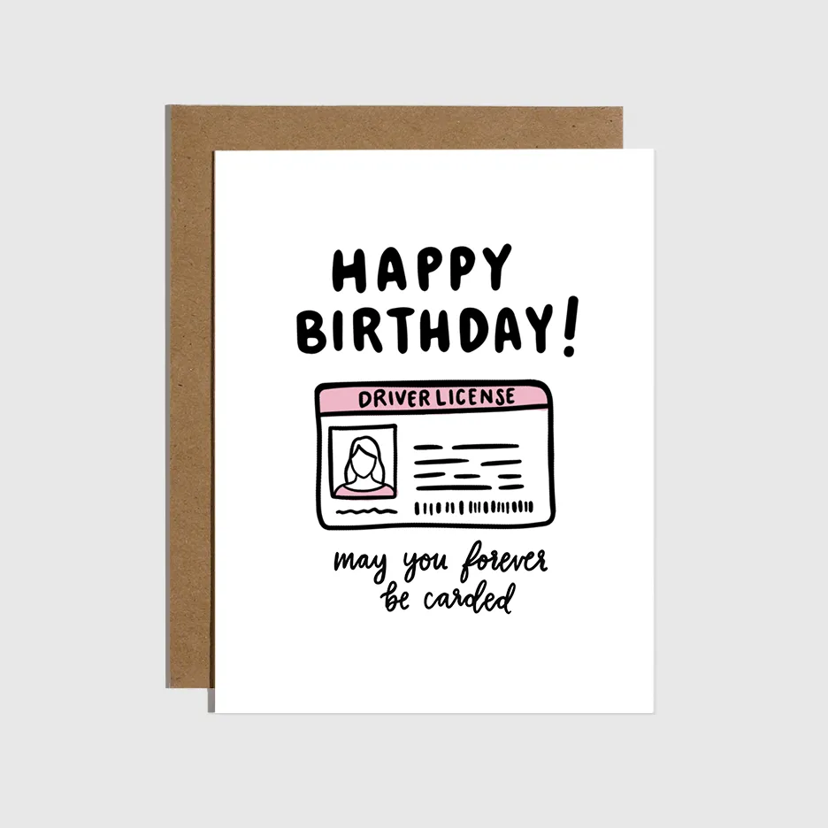 Forever Carded Birthday Card sold by Brightside Boutique