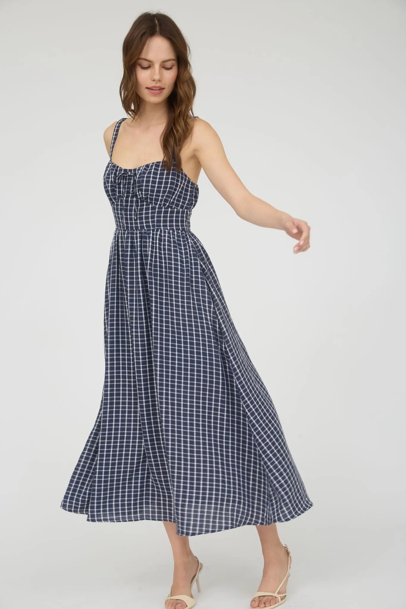 The Watts Midi Dress sold by Brightside Boutique product image thumbnail 2