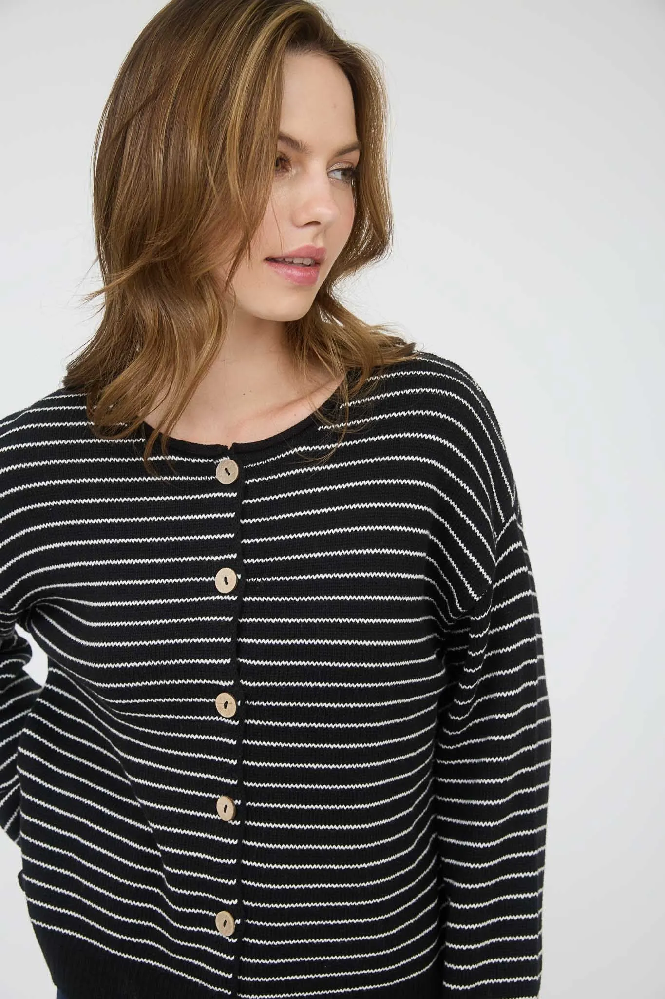 Pretty in Knit Cardigan sold by Brightside Boutique product image thumbnail 3
