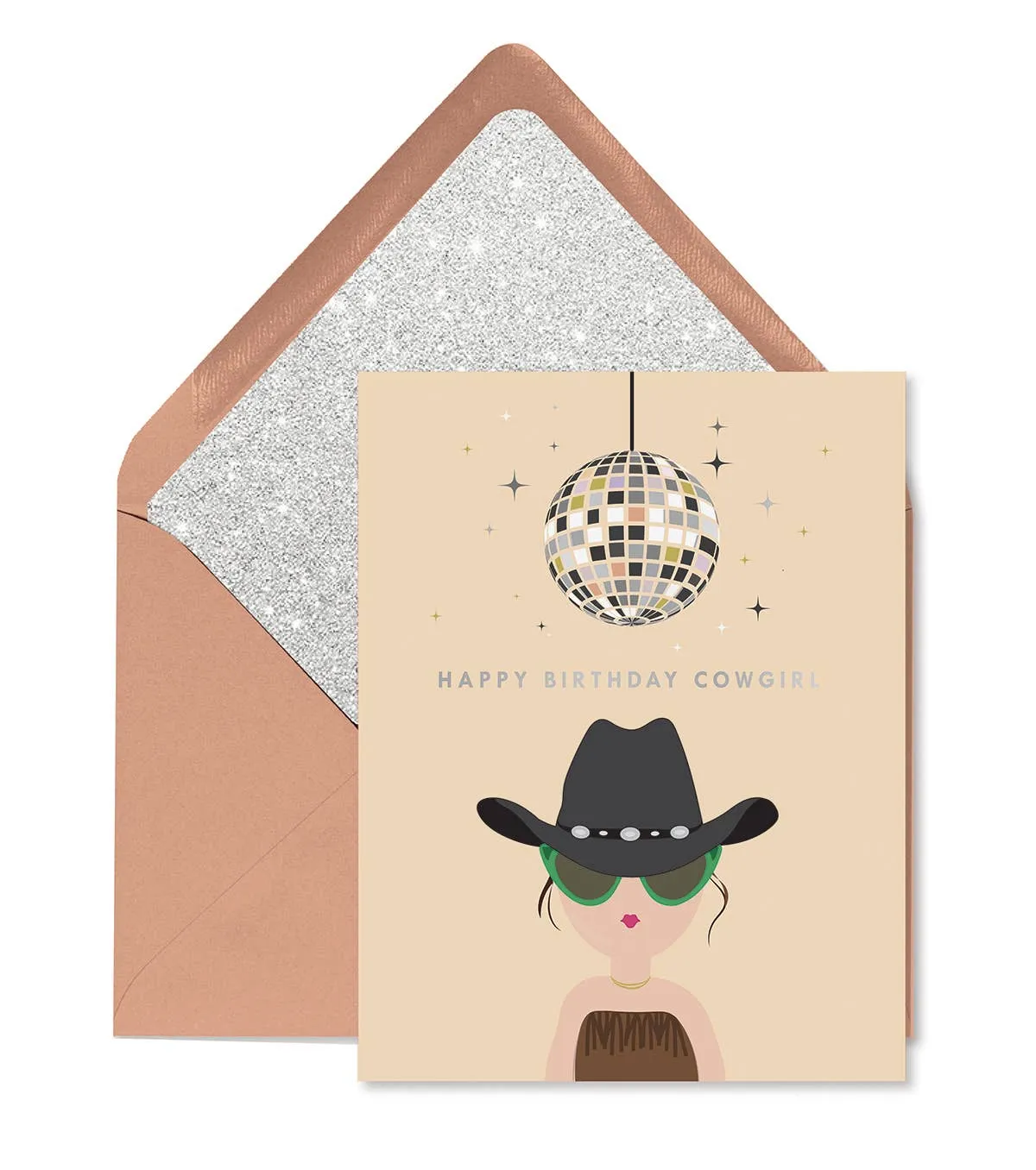 Cowgirl Birthday Card sold by Brightside Boutique