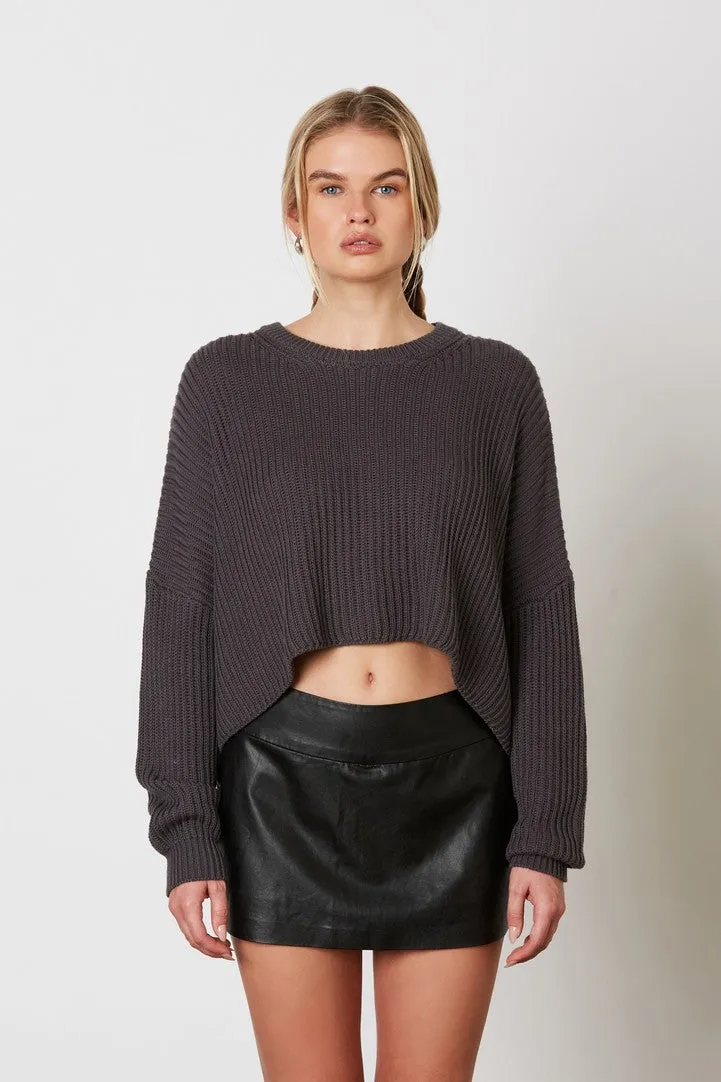 Falling for You Knit Sweater sold by Brightside Boutique