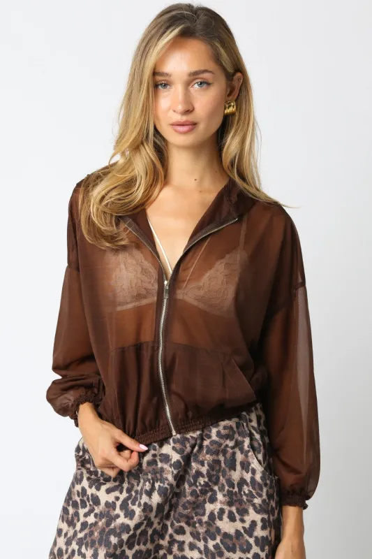 Cali Mesh Jacket sold by Brightside Boutique