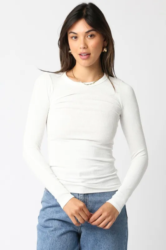 Abbey Long Sleeve Top sold by Brightside Boutique