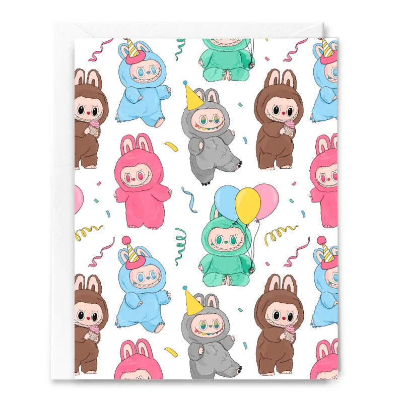 Big Into Party Energy Card sold by Brightside Boutique