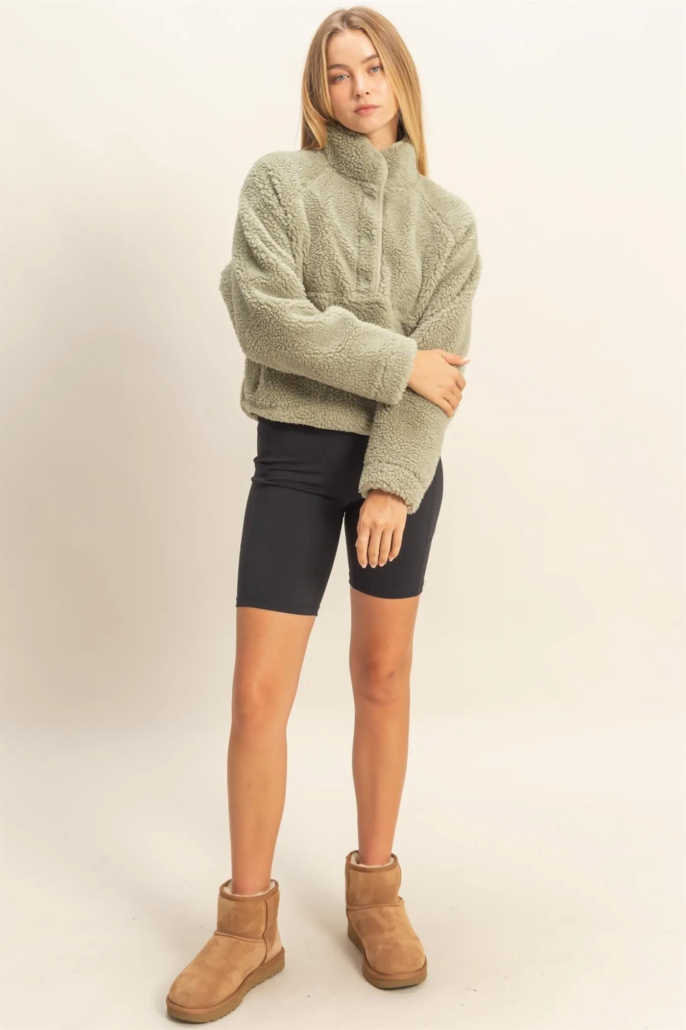 Walk On By Fleece sold by Brightside Boutique product image thumbnail 4