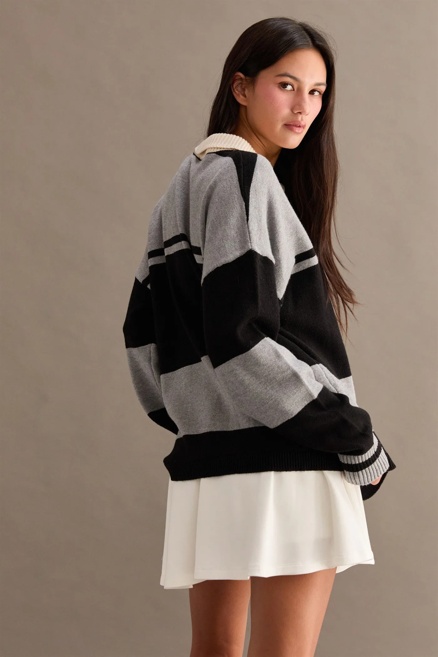 The Polo Sweater sold by Brightside Boutique product image thumbnail 3