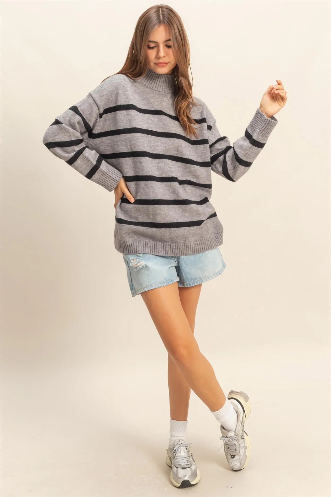 Run This Town Sweater sold by Brightside Boutique product image thumbnail 4
