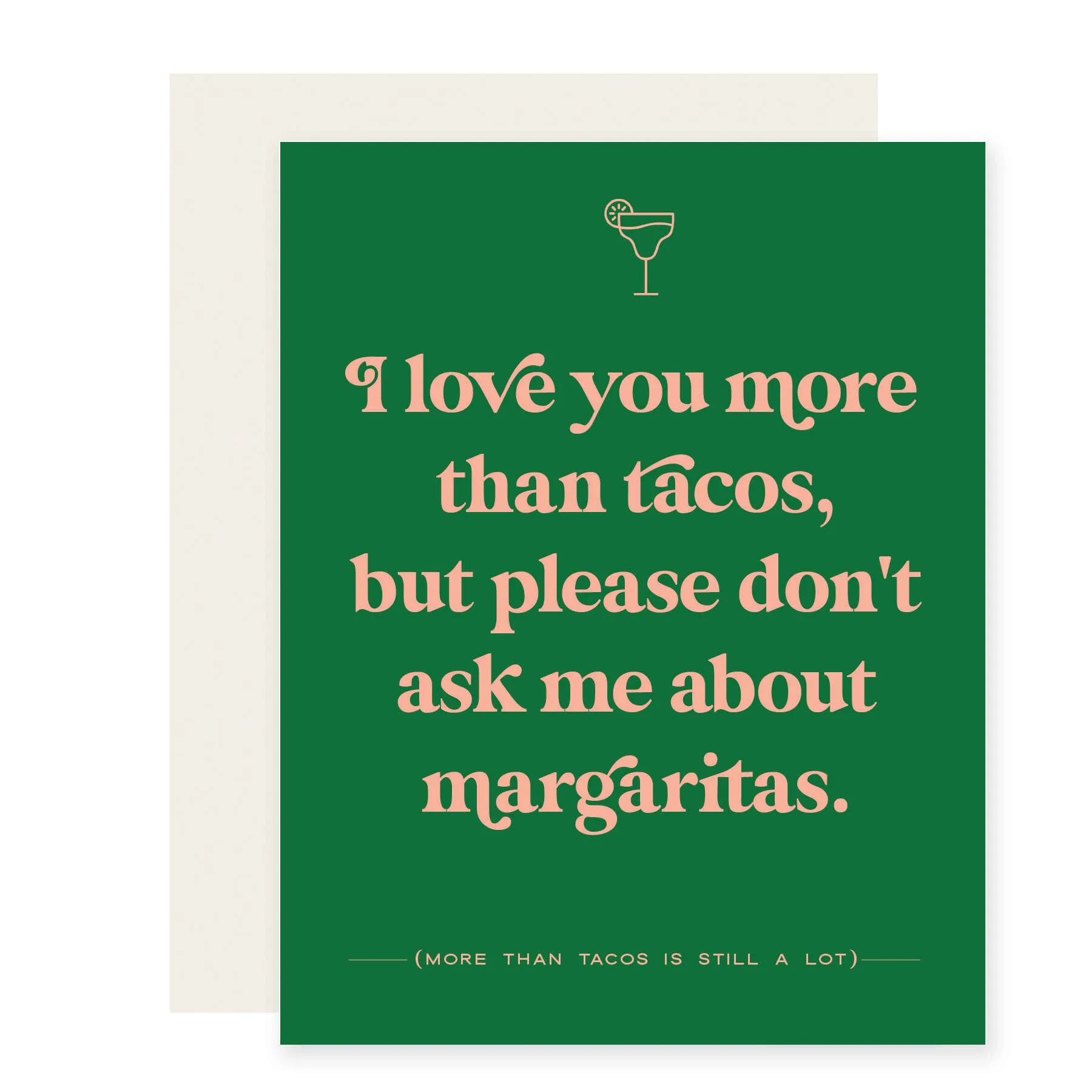 Tacos & Margaritas Card sold by Brightside Boutique