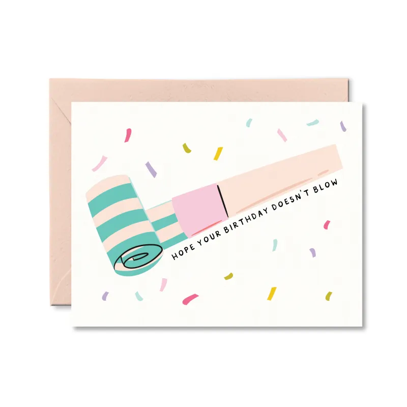 Hope Your Birthday Doesn't Blow Card sold by Brightside Boutique