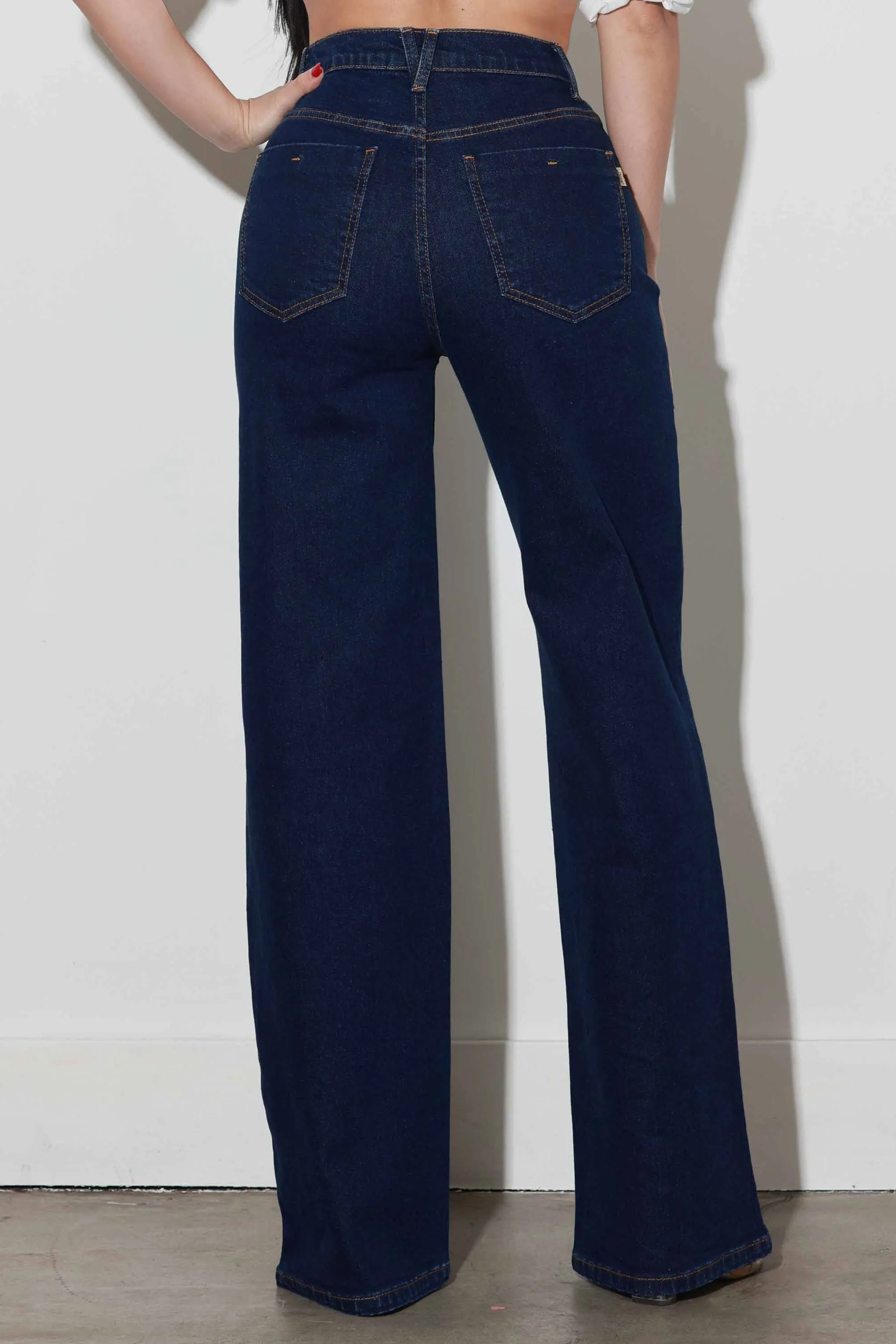 The Signature Wide Leg Jean sold by Brightside Boutique product image thumbnail 5