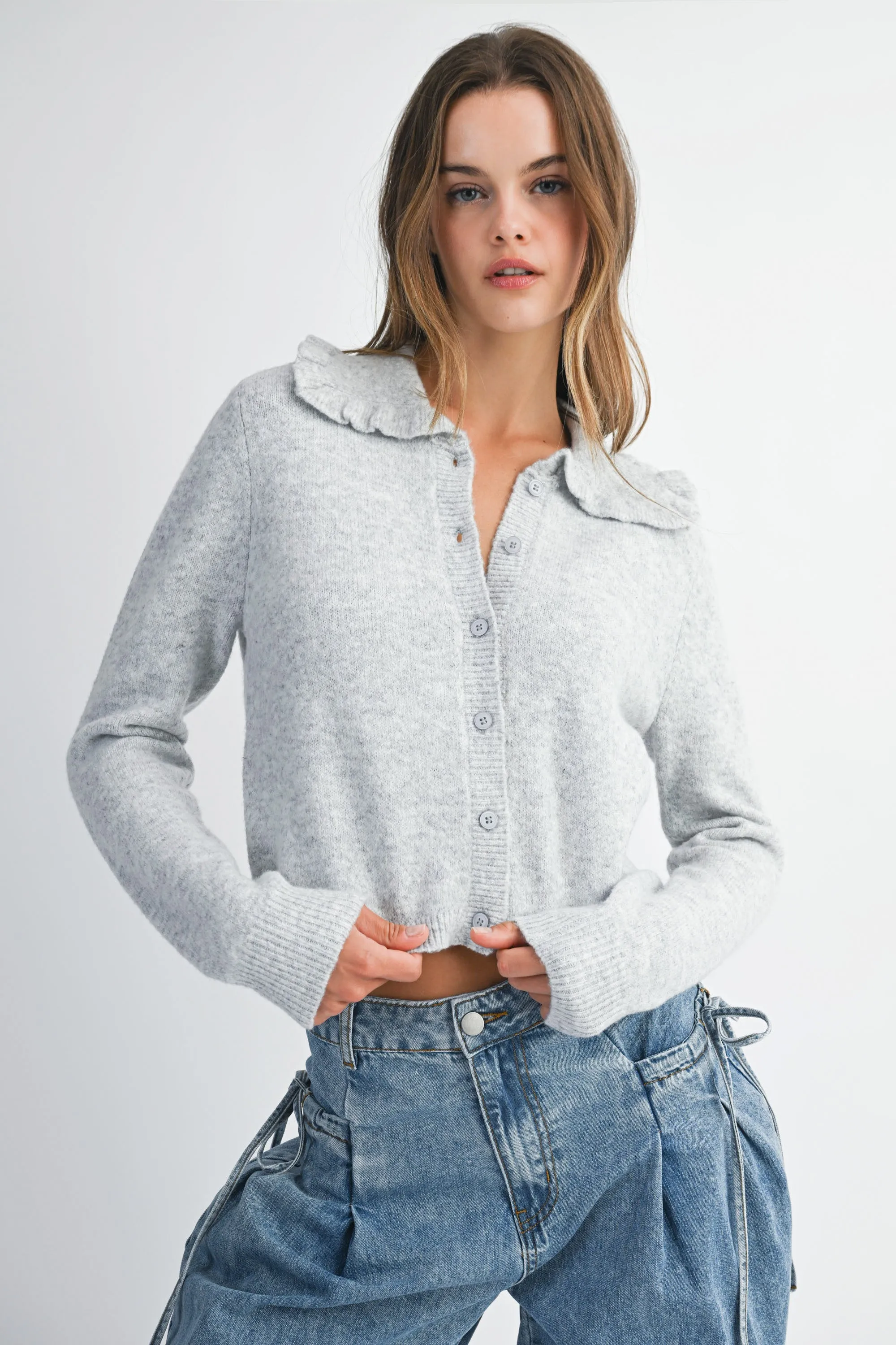 Chestnut Charm Cardigan sold by Brightside Boutique product image thumbnail 3