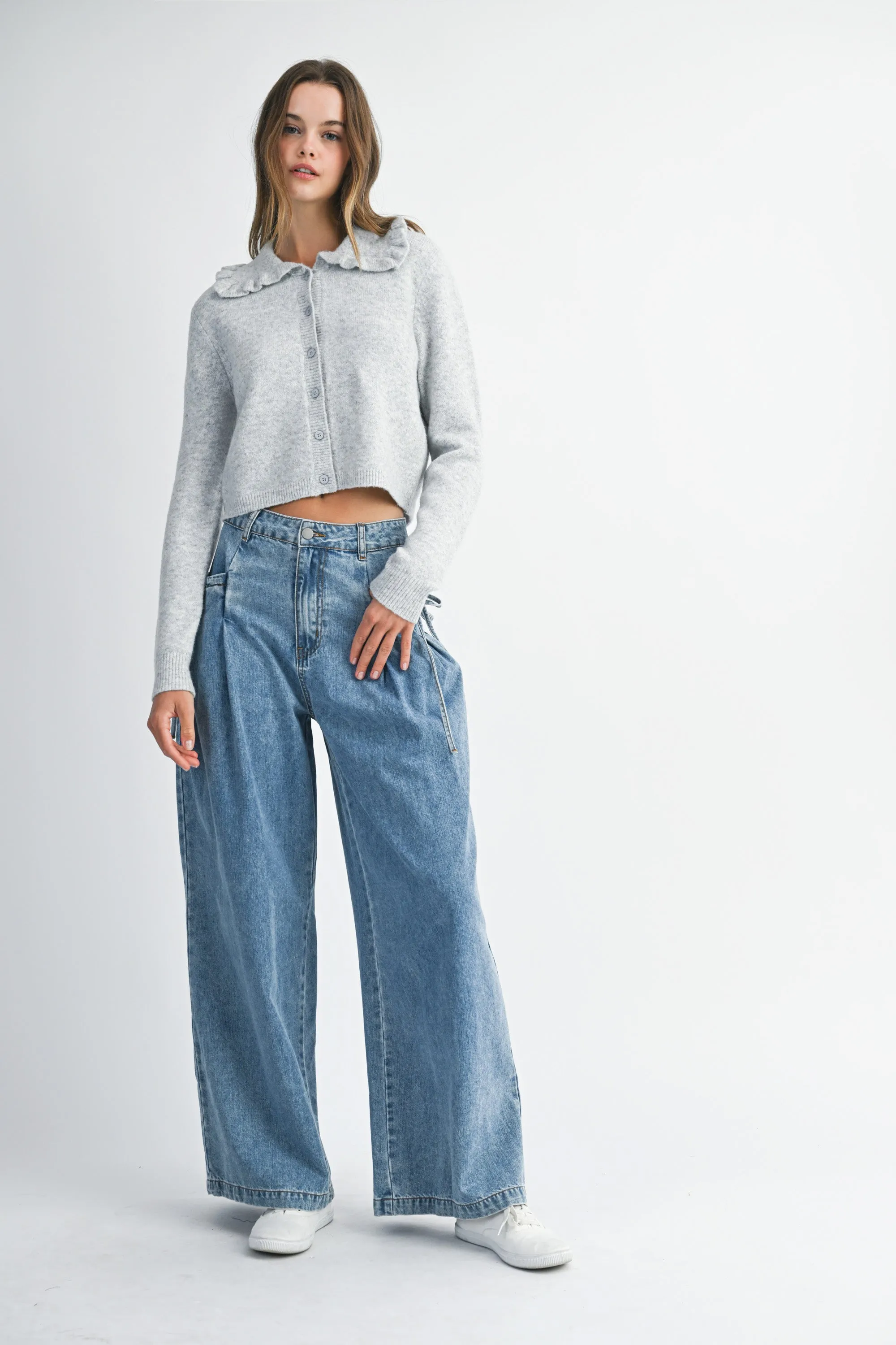 Chestnut Charm Cardigan sold by Brightside Boutique product image thumbnail 2