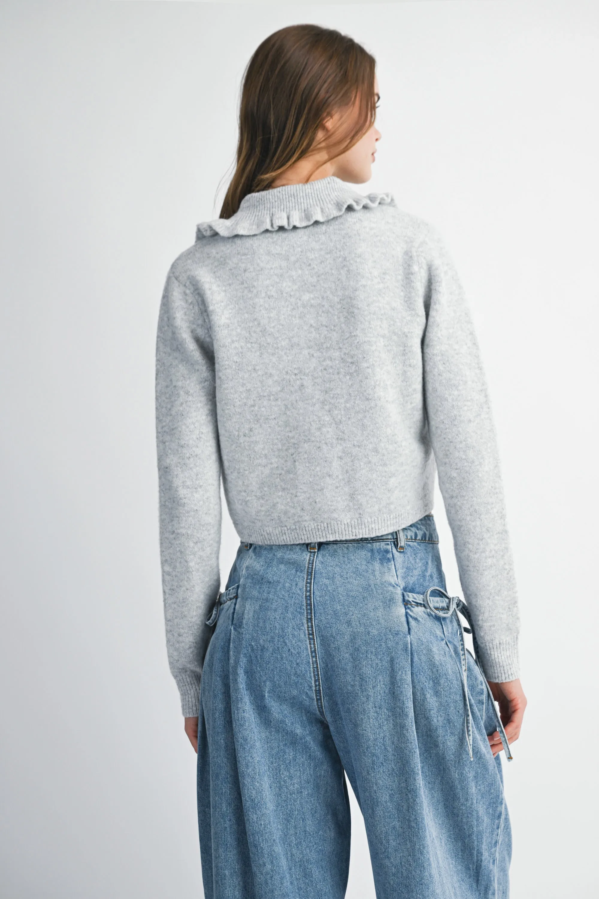 Chestnut Charm Cardigan sold by Brightside Boutique product image thumbnail 4