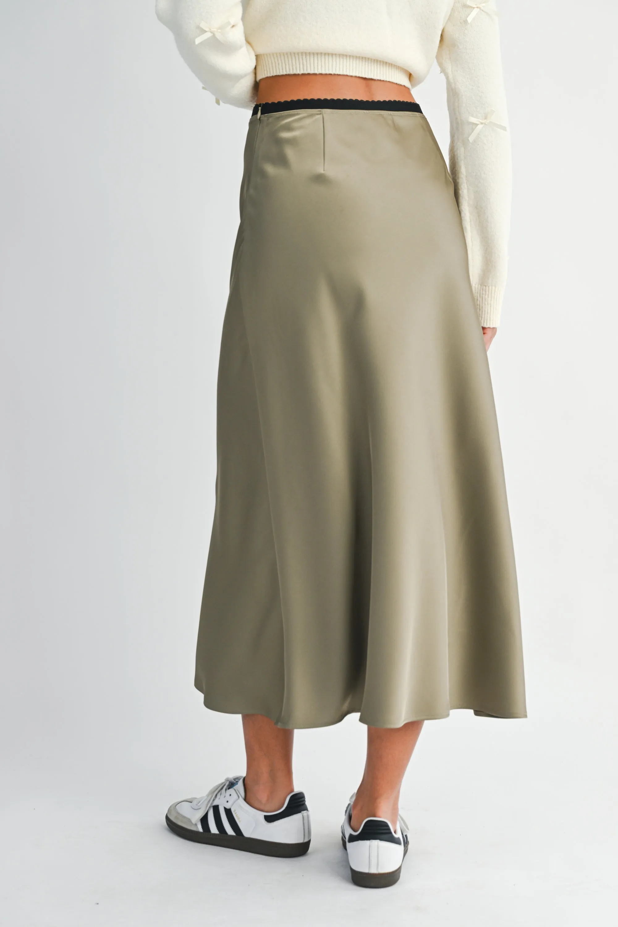 The Reverie Maxi Skirt sold by Brightside Boutique product image thumbnail 4