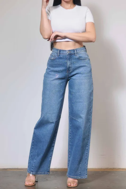 Diamond Dust Denim sold by Brightside Boutique